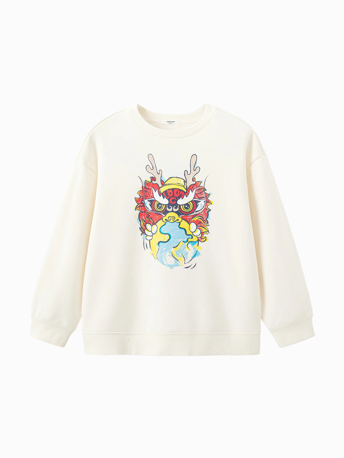 Balabala Kids Boy Transition Knitted Long Sleeve Sweatshirt - Image 4