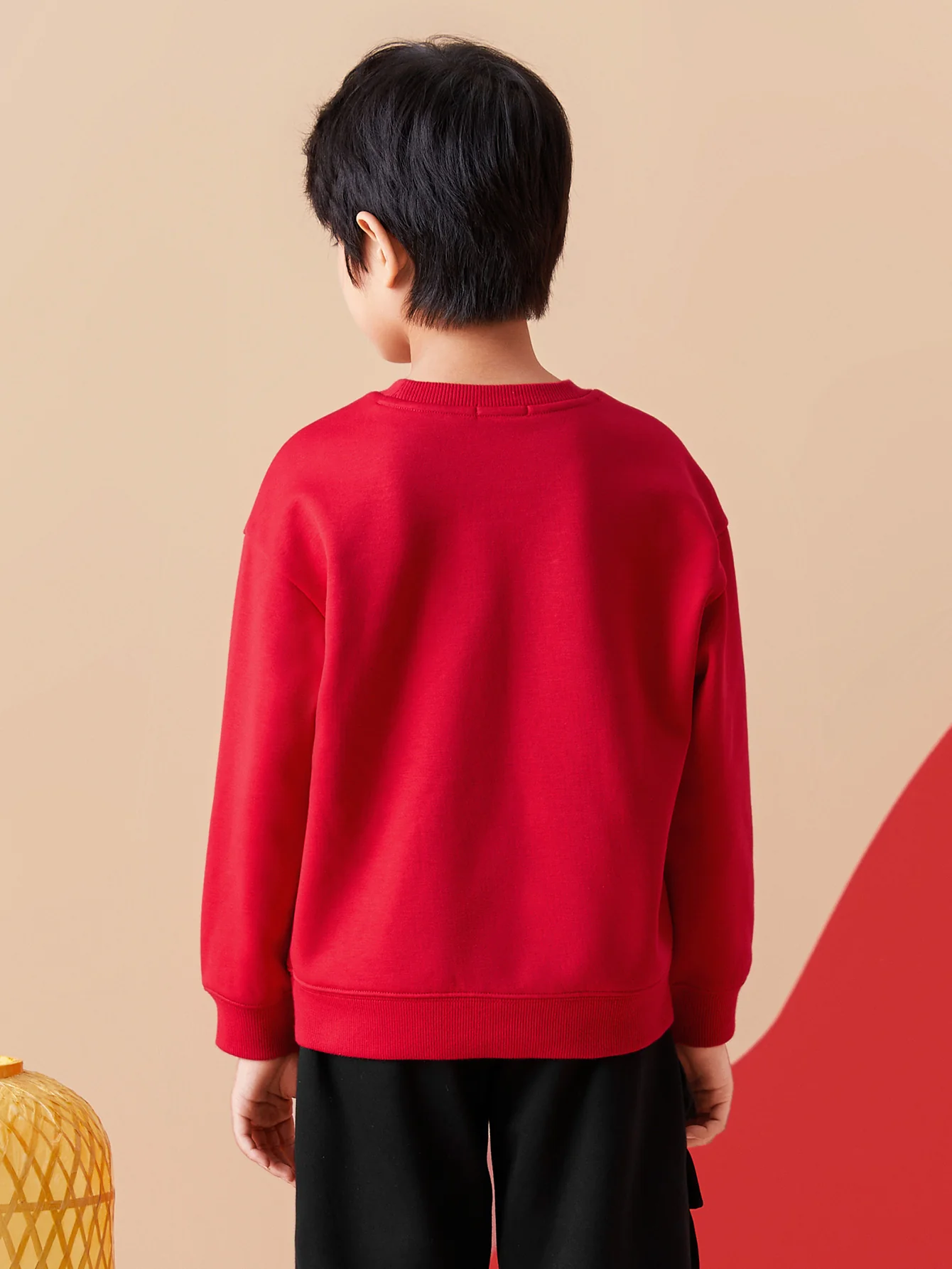 Balabala Kids Boy Transition Knitted Long Sleeve Sweatshirt - Image 9