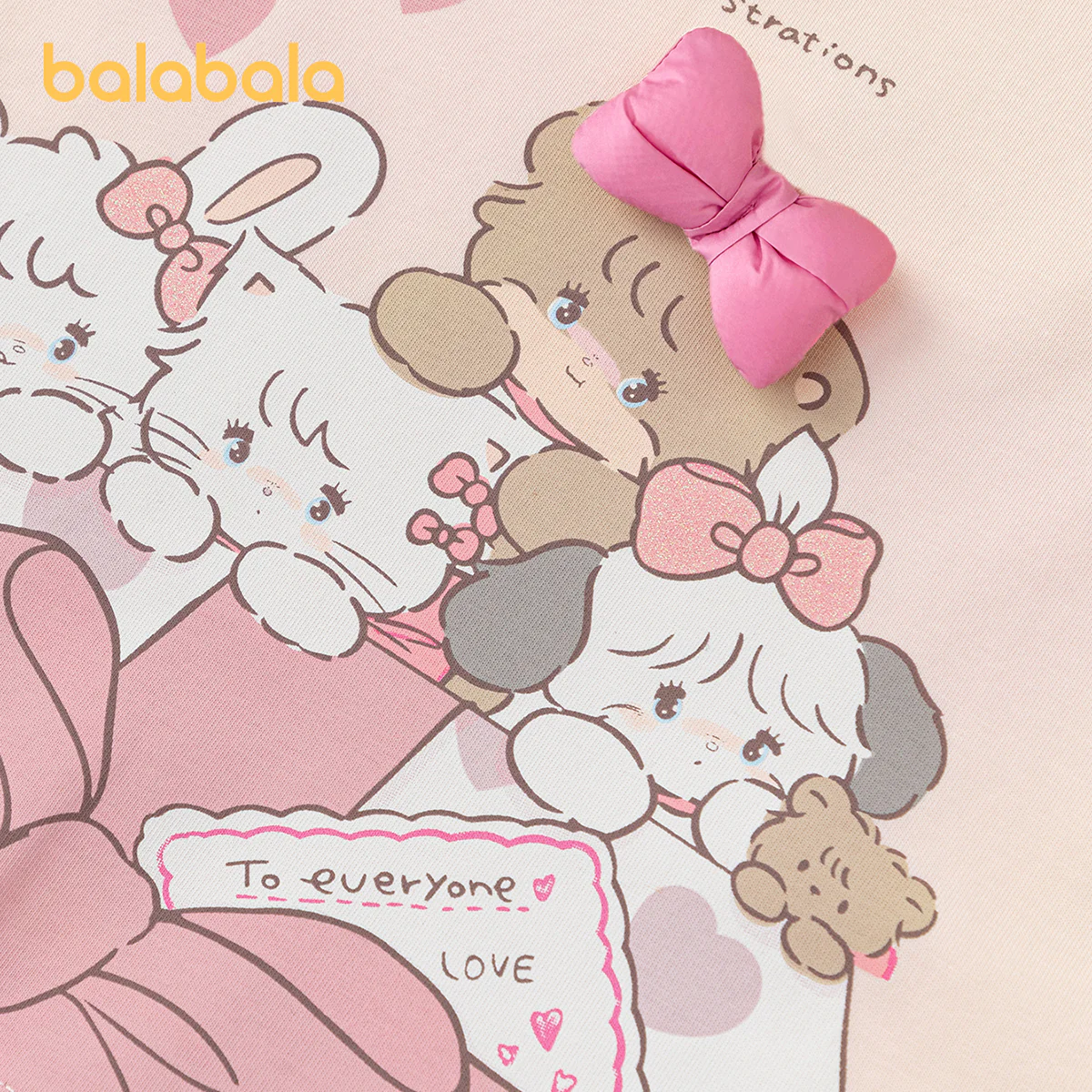 Balabala Kids Girl Short-Sleeve T-Shirt - Image 7