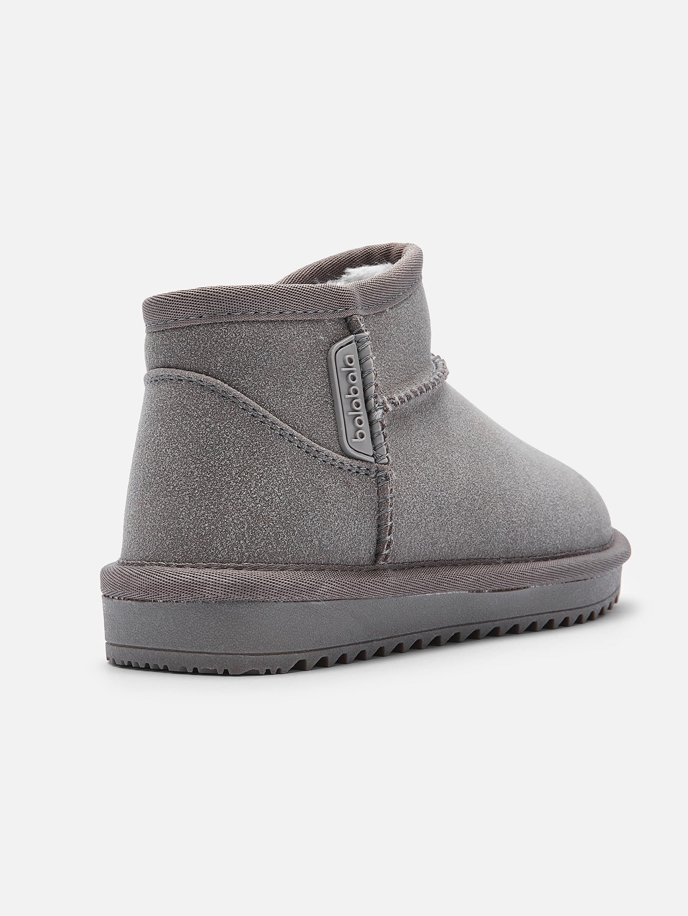 Balabala 3-9y Kids Suede Winter Snow Boots, Classic Zip Up Warm Fur Mini Snow Boots for Toddler Boys Girls - Image 11