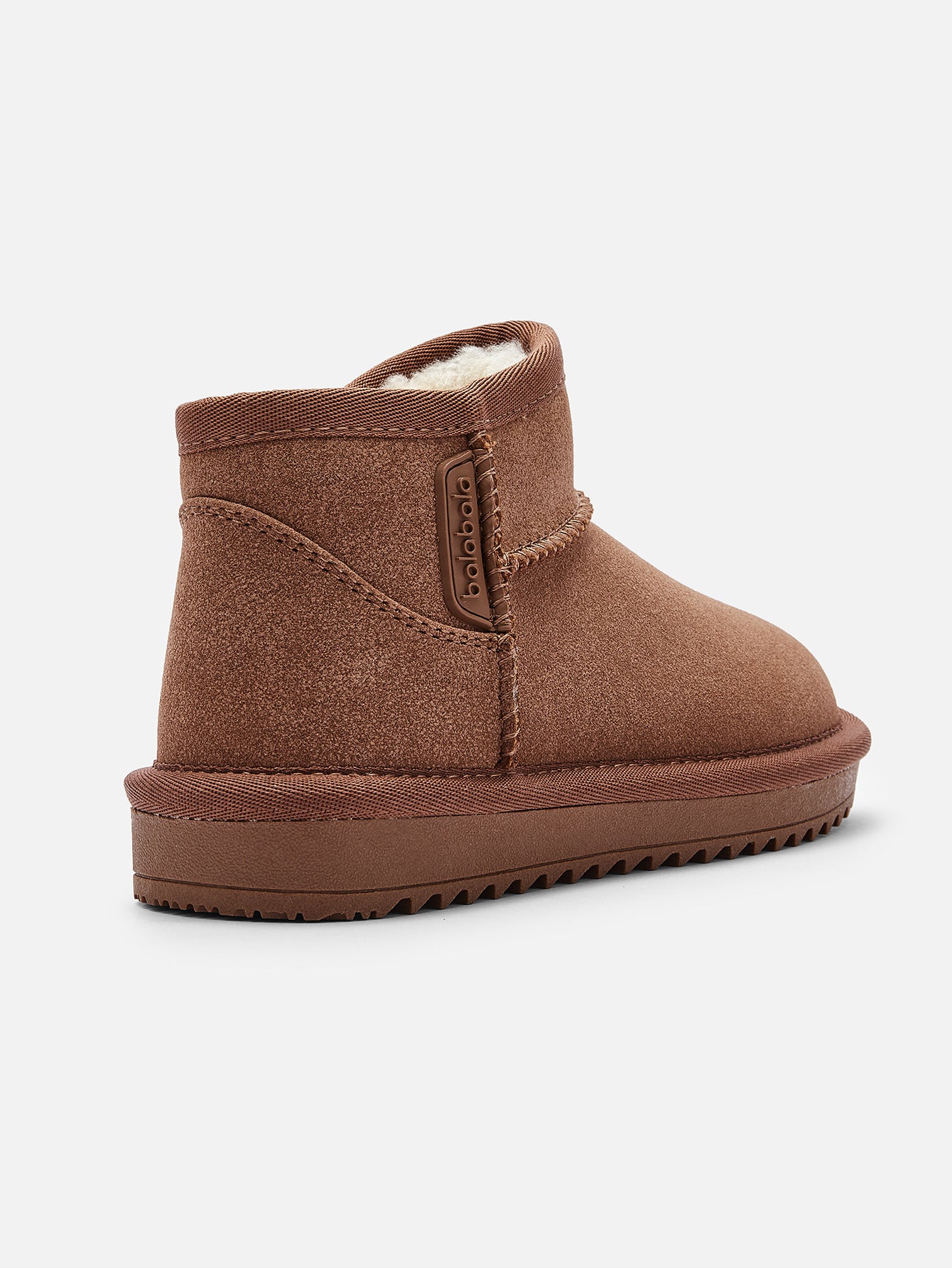 Balabala 3-9y Kids Suede Winter Snow Boots, Classic Zip Up Warm Fur Mini Snow Boots for Toddler Boys Girls - Image 23