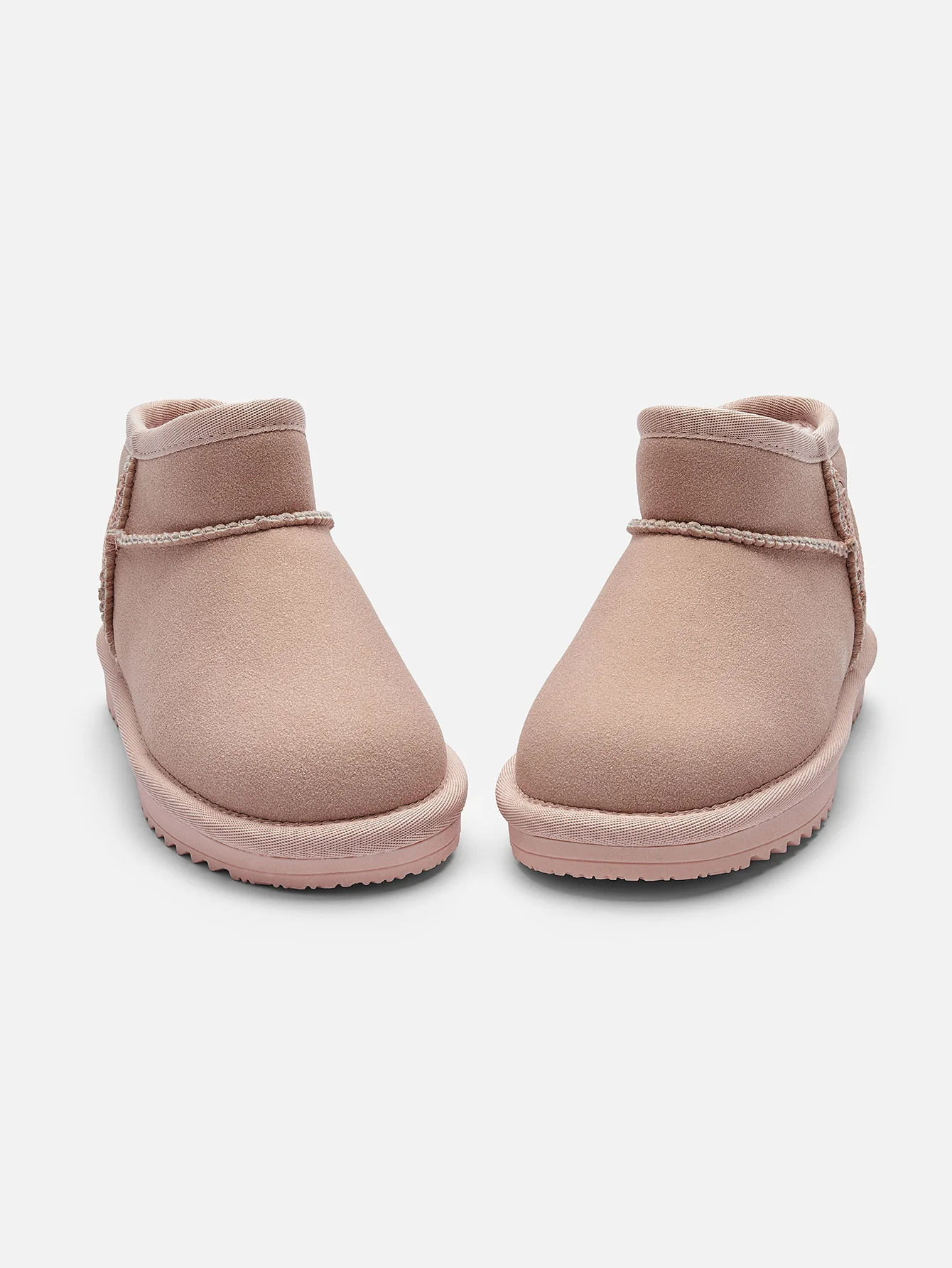 Balabala 3-9y Kids Suede Winter Snow Boots, Classic Zip Up Warm Fur Mini Snow Boots for Toddler Boys Girls - Image 28