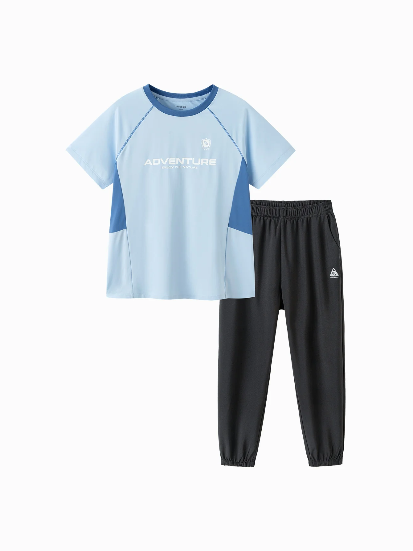 Balabala Kids Unisex Short Sleeve Suit - Image 7