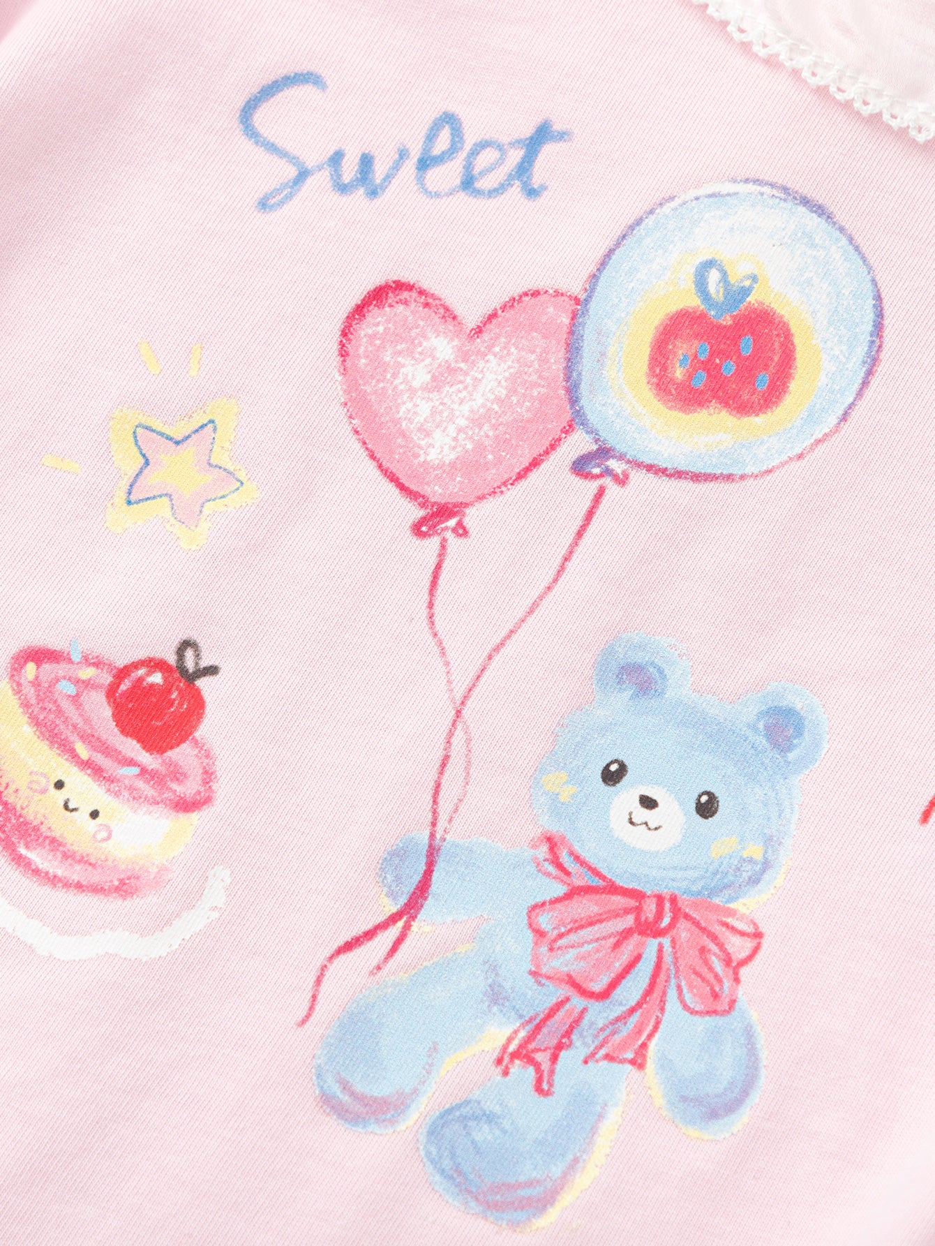 Balabala Toddler Girl Short Sleeve Suit - Image 10