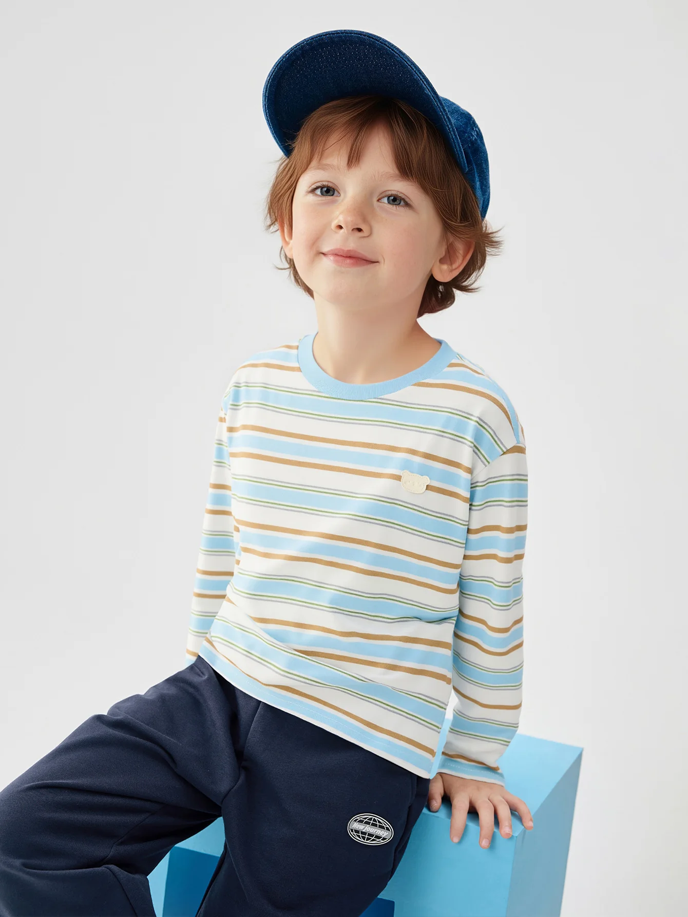 Balabala Toddler Unisex Long Sleeve T-Shirt - Image 3