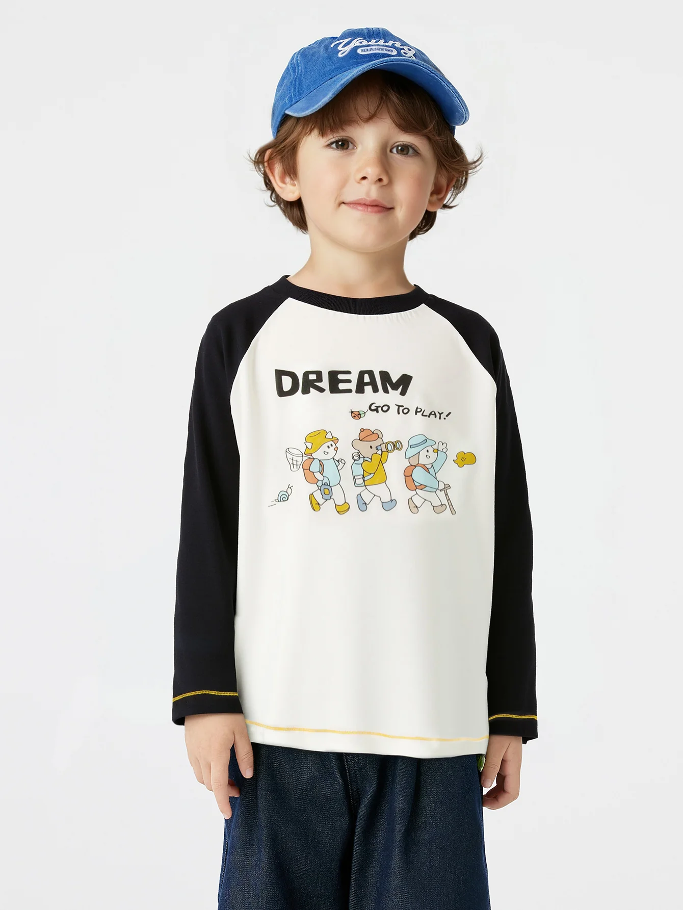 Balabala Toddler Unisex Long Sleeve T-Shirt - Image 12