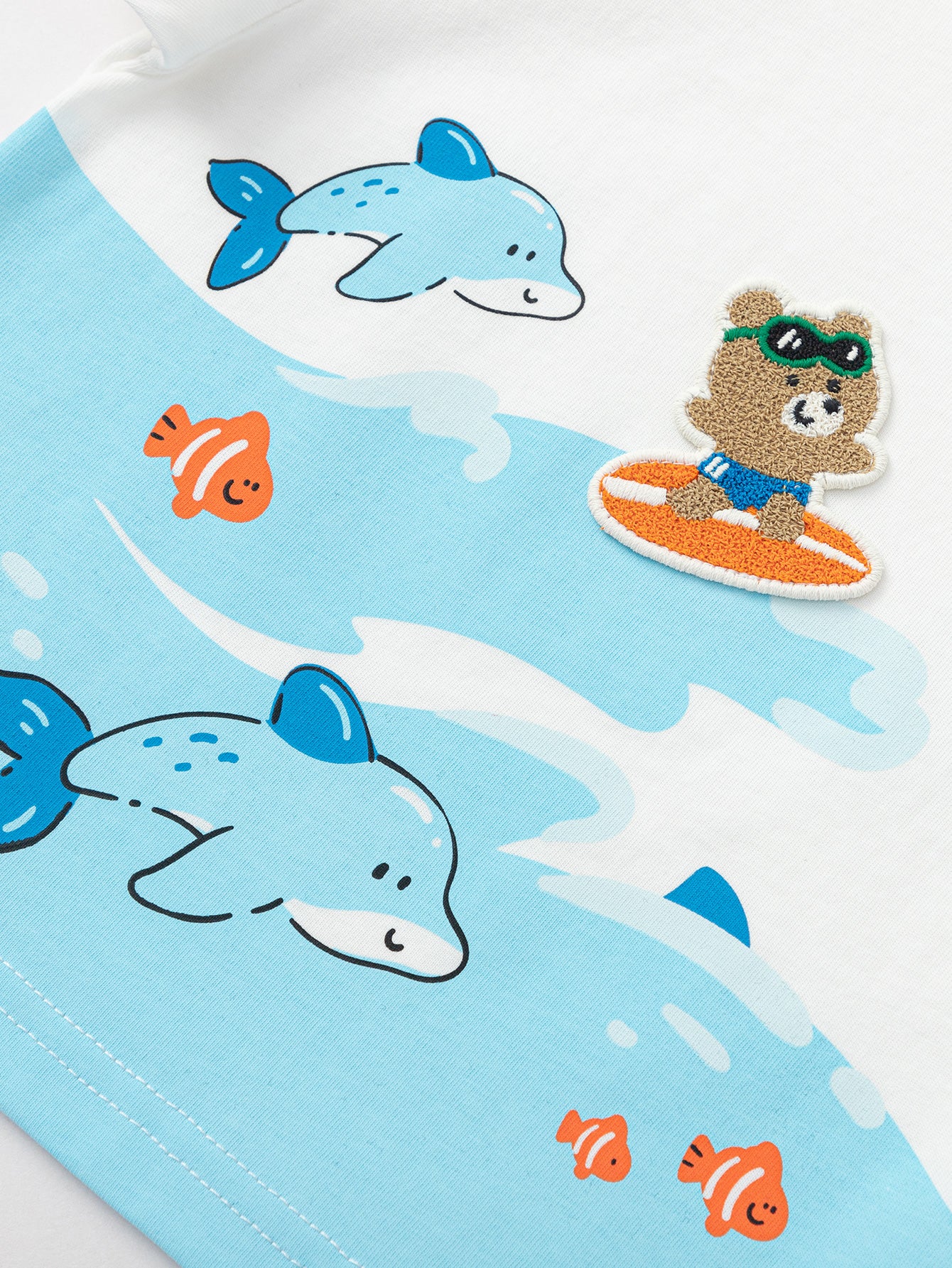 Balabala Toddler Unisex Short-Sleeve T-Shirt - Image 32