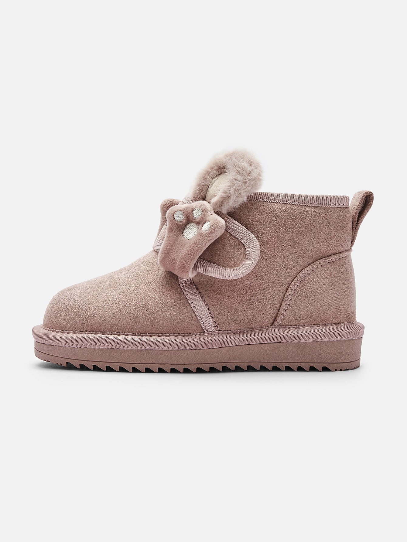 balabala Unisex Baby and Toddler Water-Repellent Plush Velcro Snow Boots - Image 14