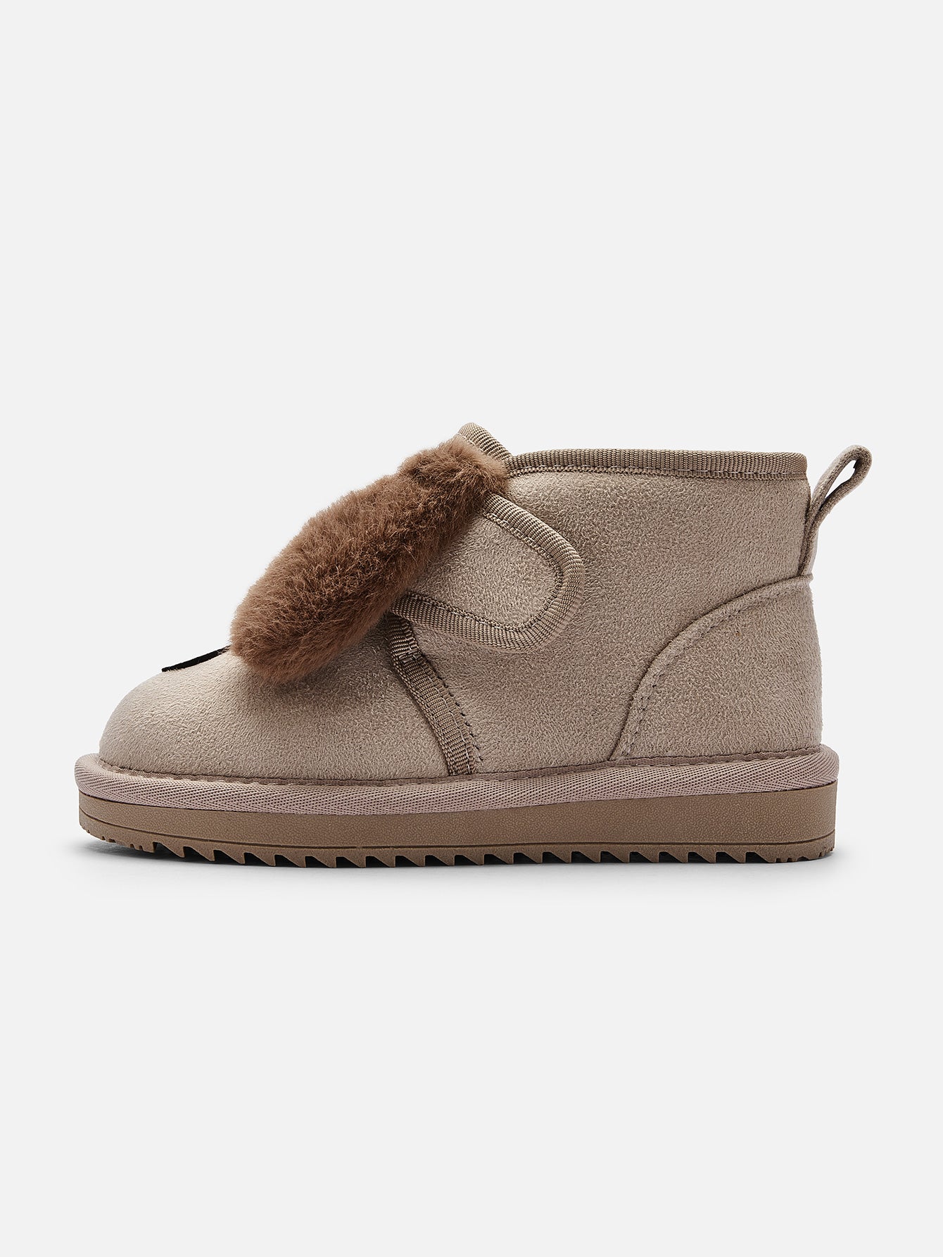 balabala Unisex Baby and Toddler Water-Repellent Plush Velcro Snow Boots - Image 3