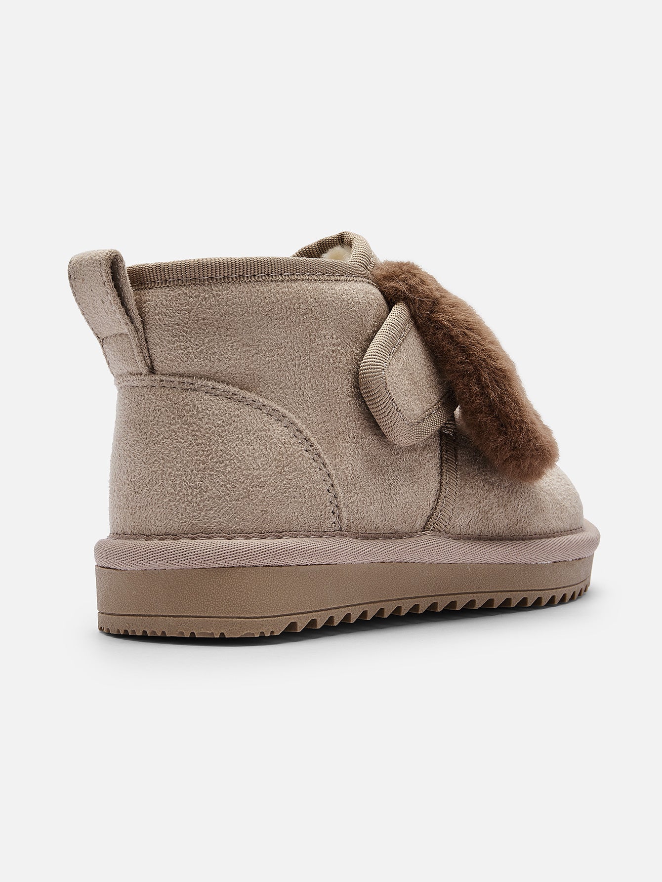 balabala Unisex Baby and Toddler Water-Repellent Plush Velcro Snow Boots - Image 4