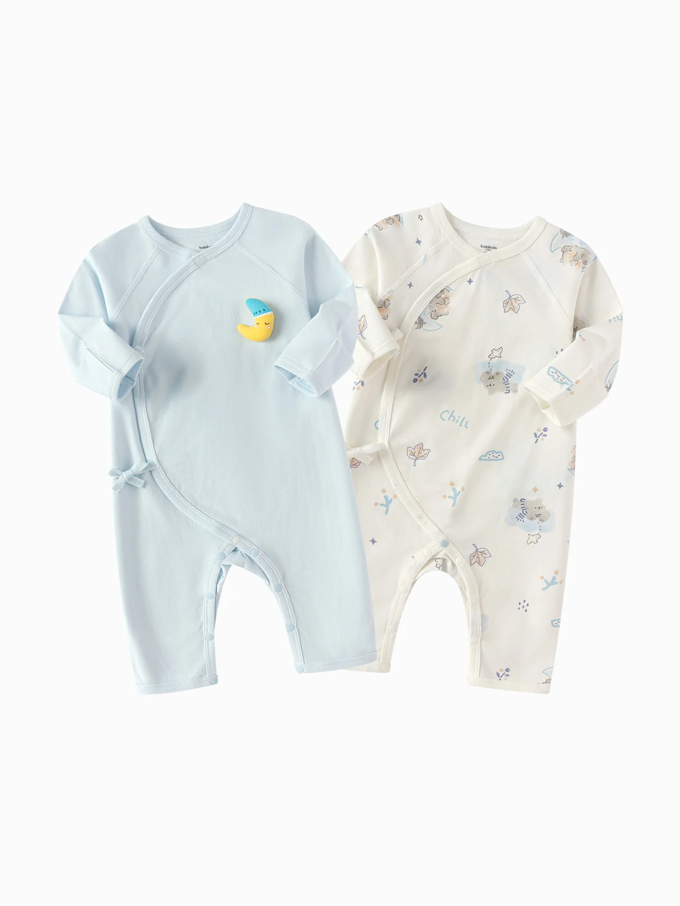 balabala Unisex Baby Side-Snap Bodysuit