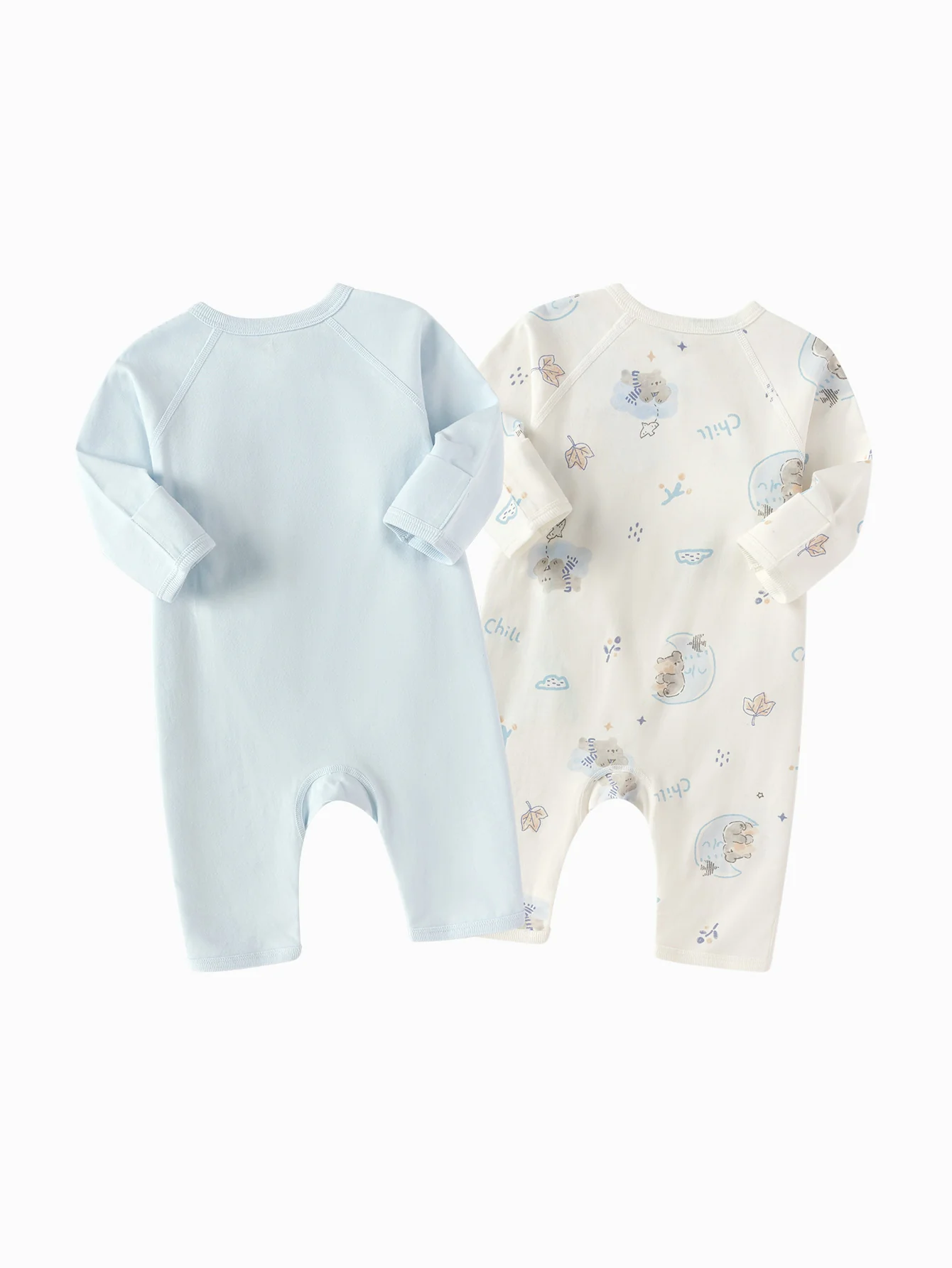 balabala Unisex Baby Side-Snap Bodysuit - Image 2