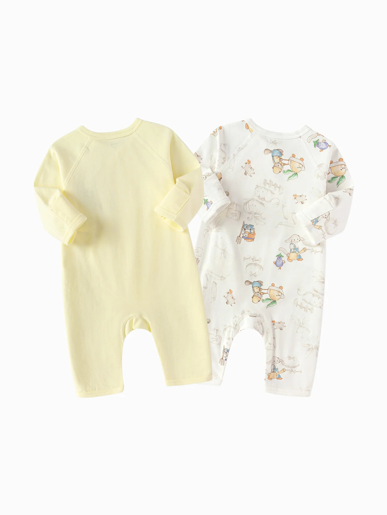 balabala Unisex Baby Side-Snap Bodysuit - Image 2