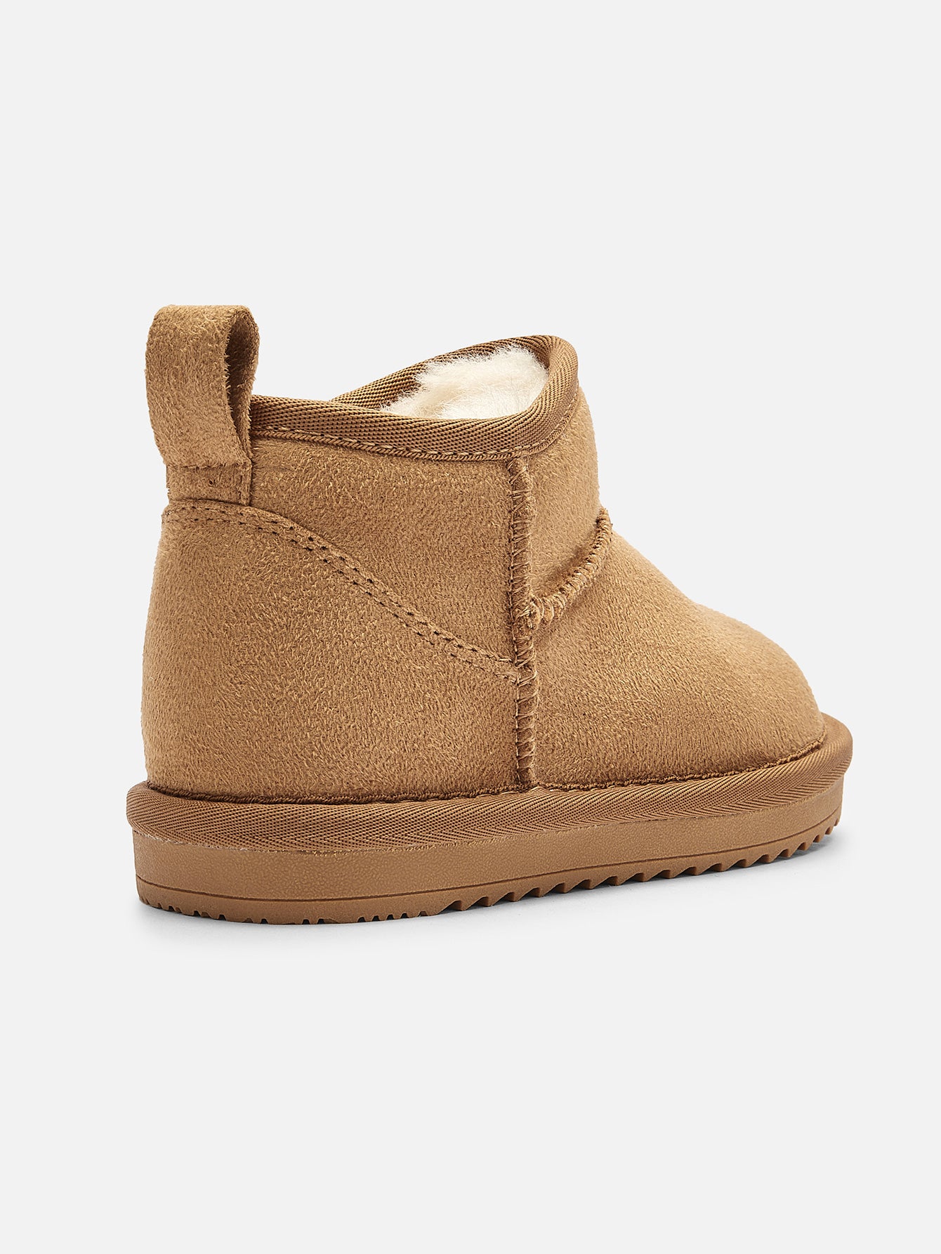 Balabala Unisex Kids (3-18 Y) Water Repellent Plush Long Fur Easy-On Zip Snow Boots - Image 4