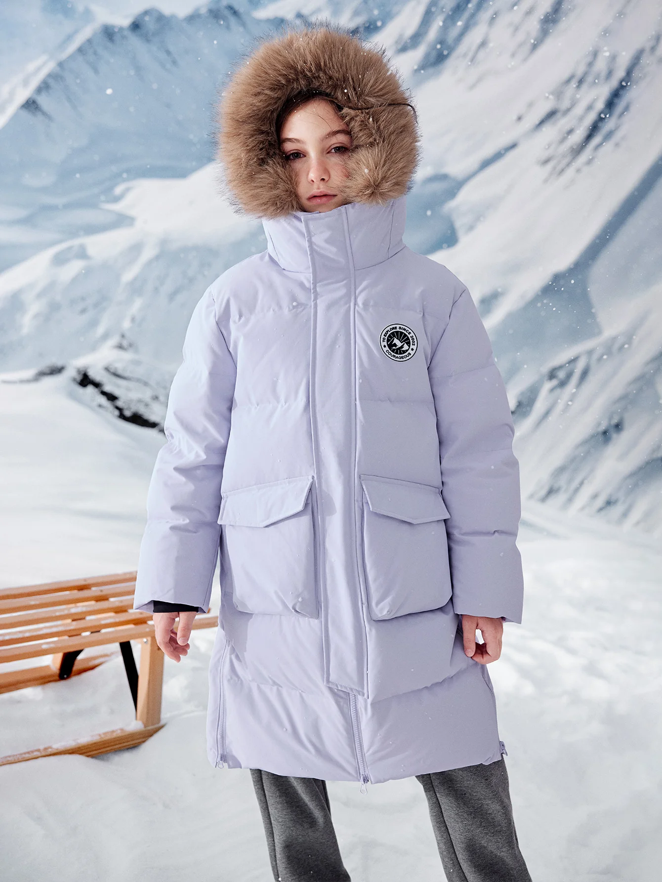 Balabala Unisex Kids Down Jacket - Image 13