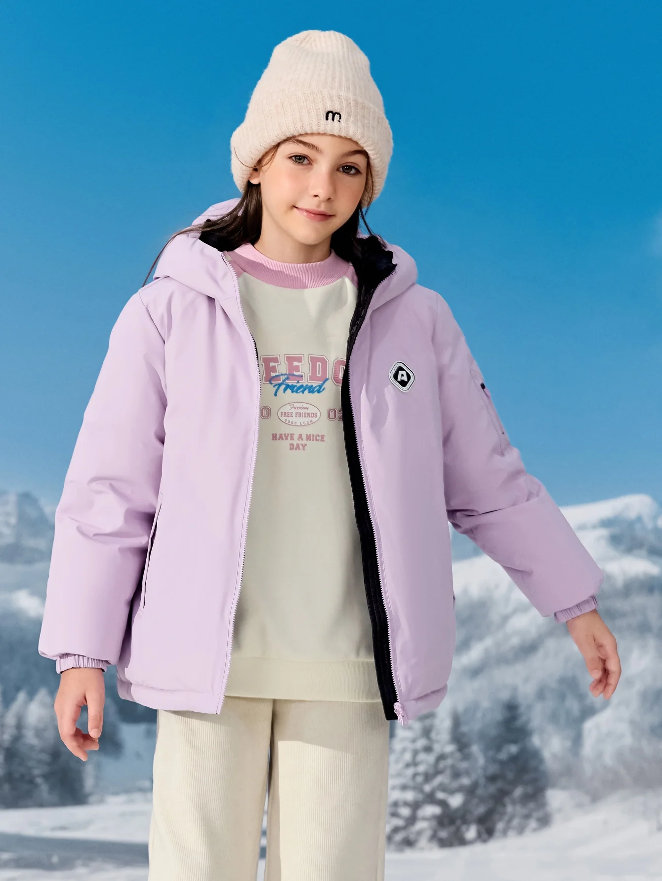 Balabala Unisex Kids Down Jacket - Image 8