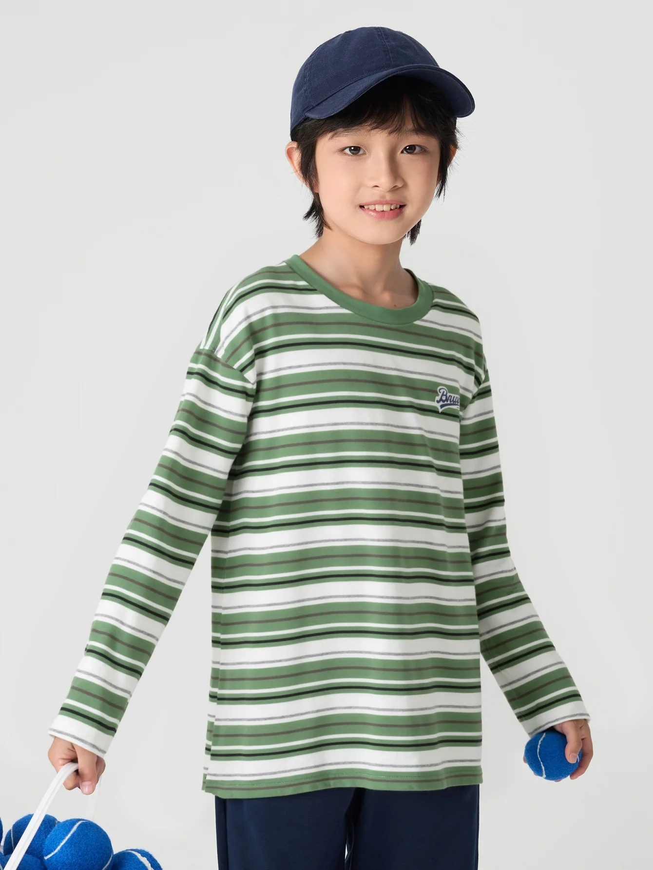Balabala Unisex Kids Long Sleeve T-Shirt - Image 2