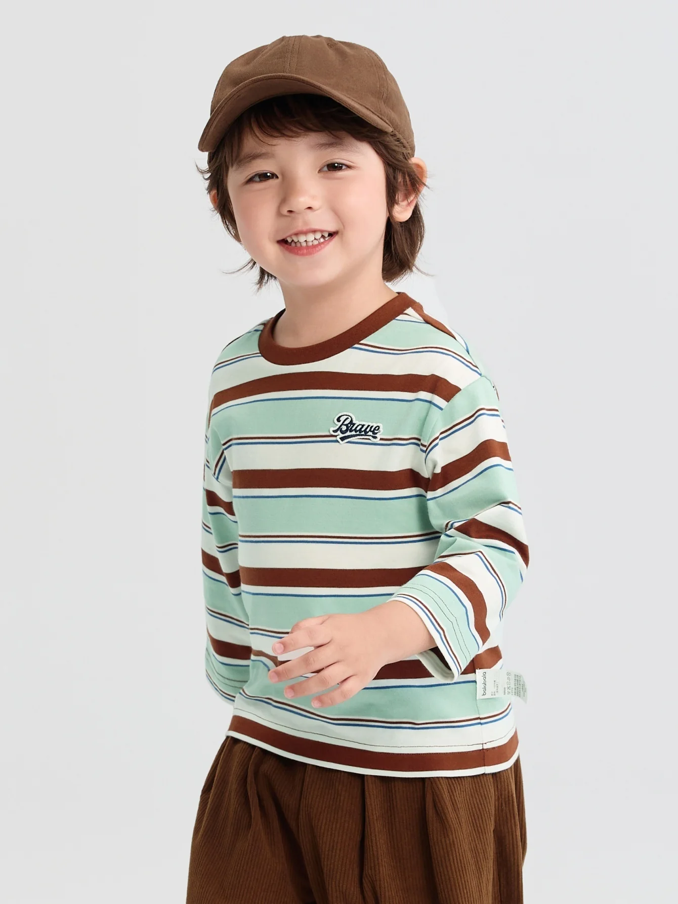 Balabala Unisex Kids Long Sleeve T-Shirt - Image 8