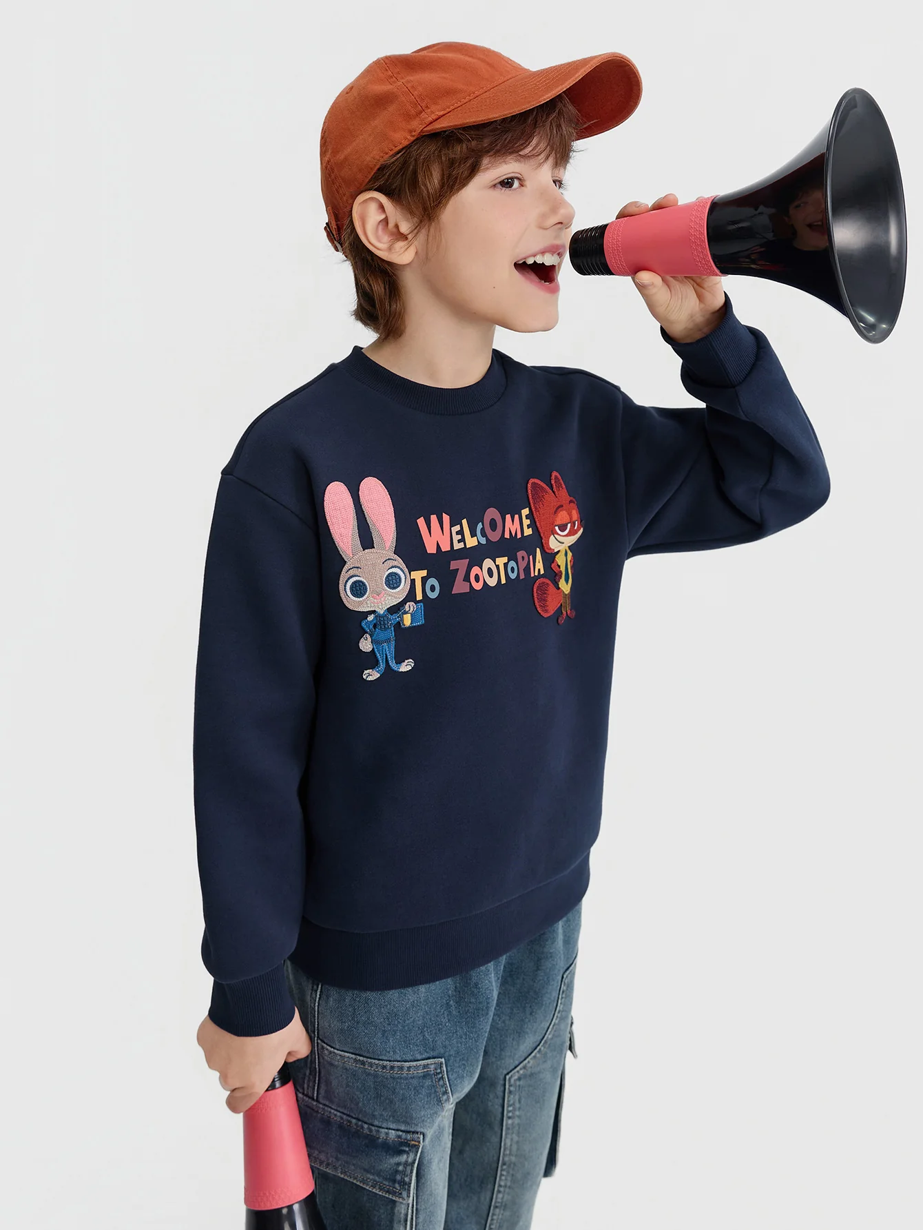 [ IP-Zootopia ] Balabala Unisex Kids Sweatshirt - Image 7