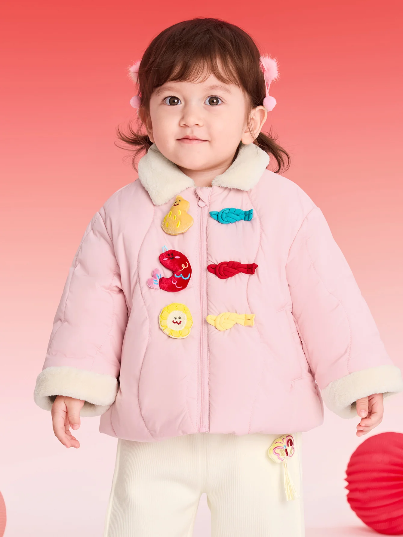 Balabala Unisex Toddler Cotton Coat - Image 7