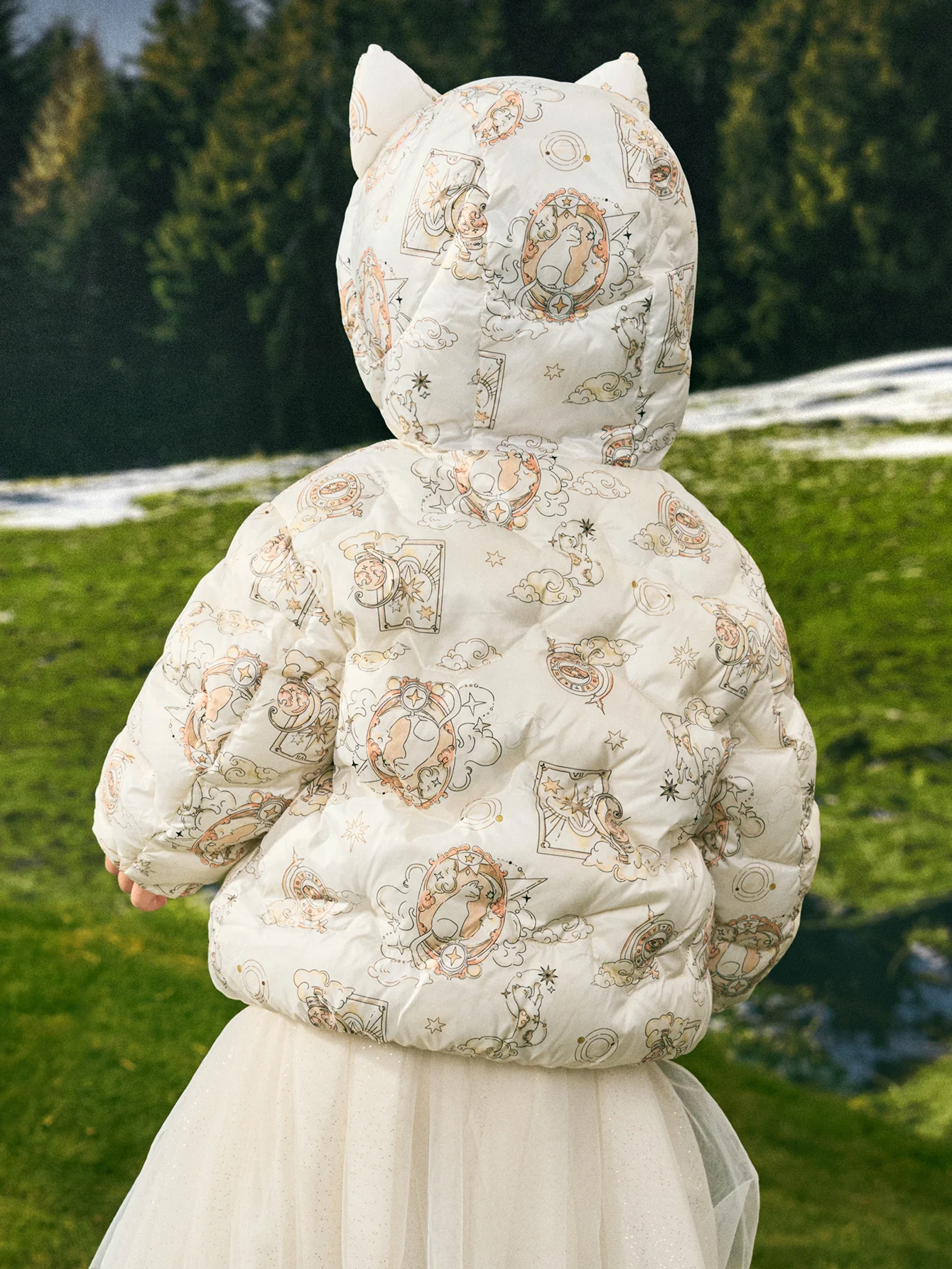 Balabala Unisex Toddler Down Jacket Ultra-lightweight(10-20℃ / 50-68°F) - Image 3
