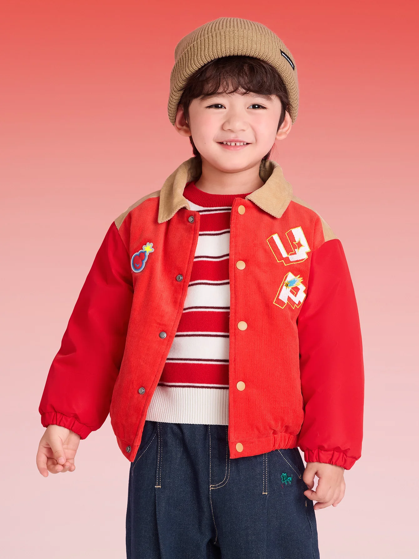 Balabala Unisex Toddler Down Jacket - Image 2