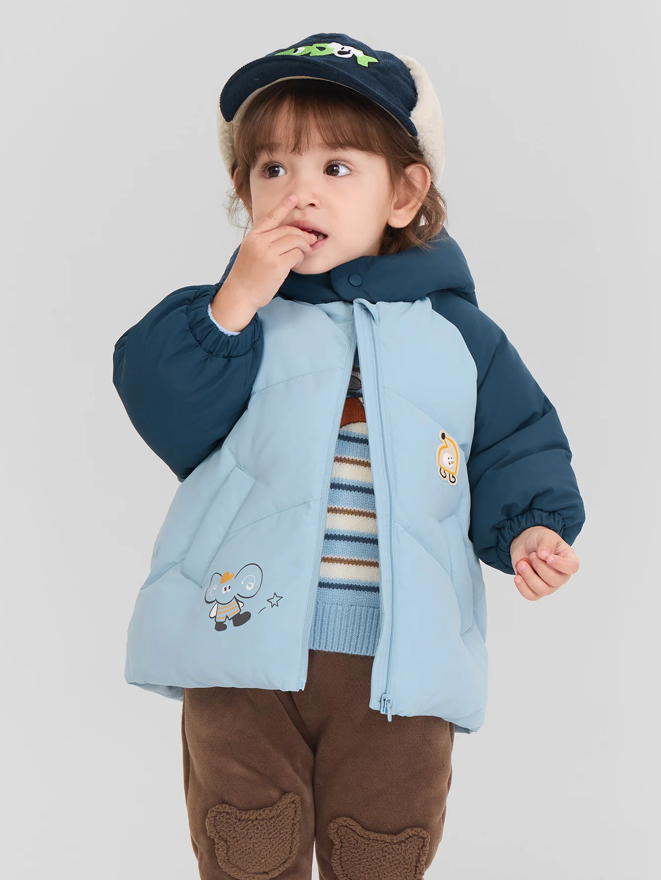 Balabala Unisex Toddler Down Jacket - Image 13