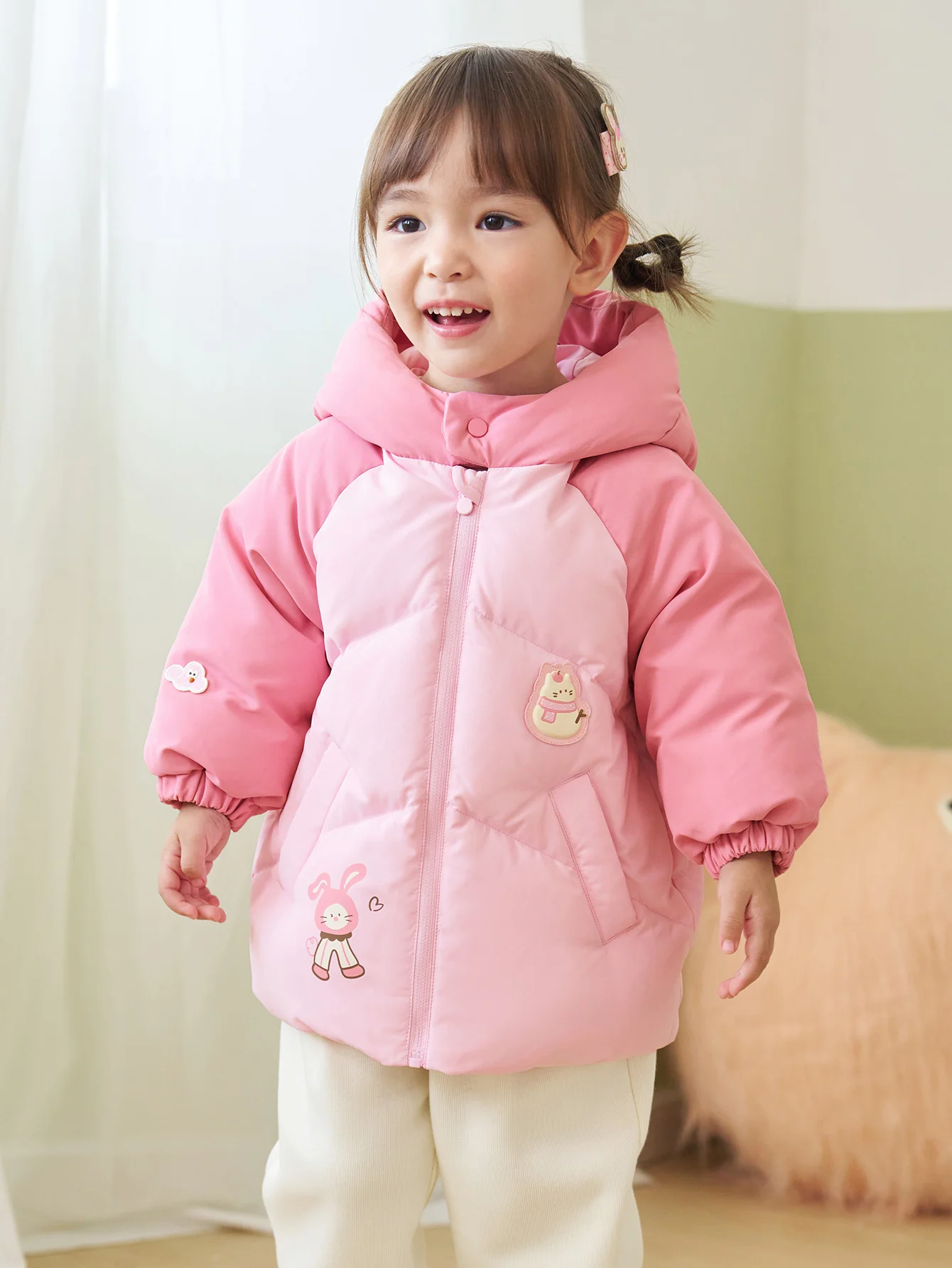 Balabala Unisex Toddler Down Jacket - Image 7