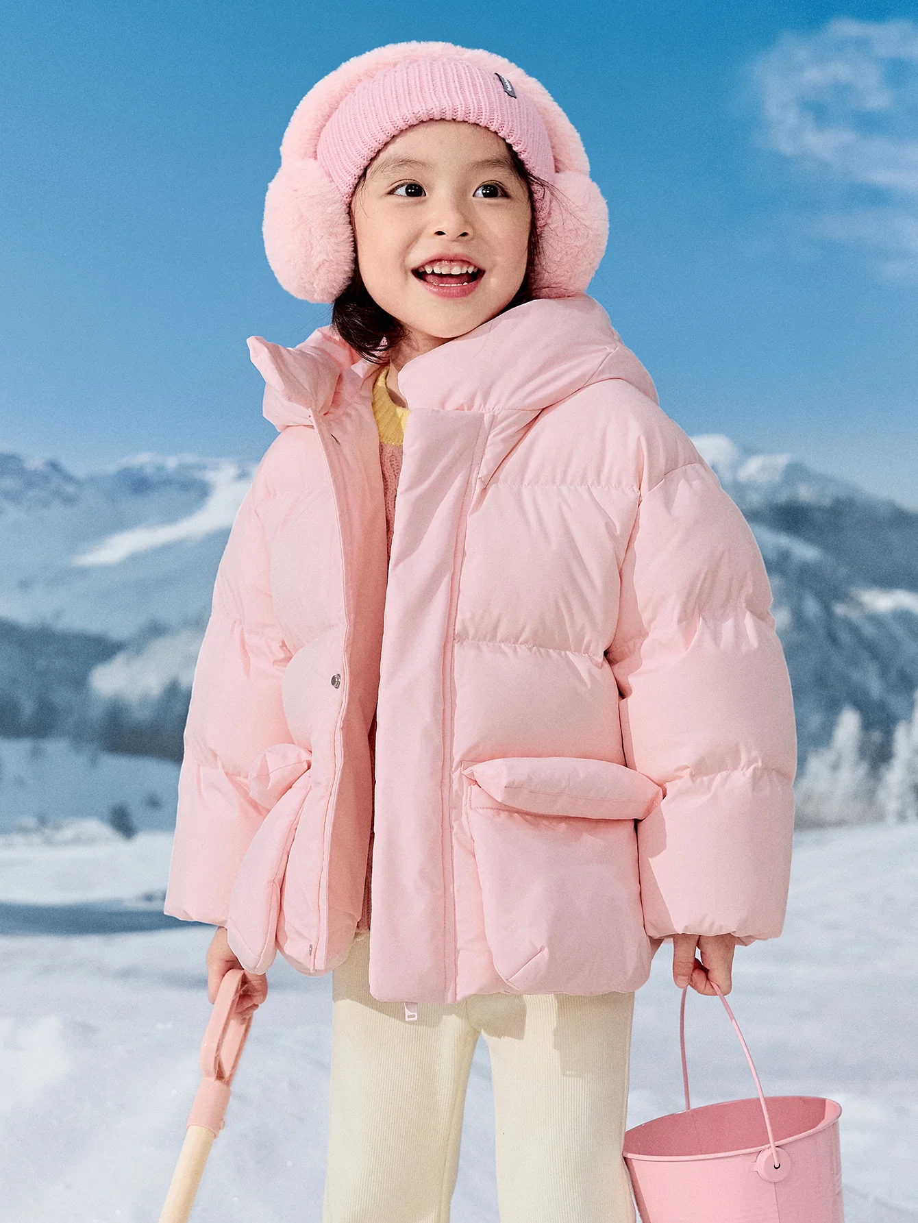 Balabala Unisex Toddler Down Jacket - Image 14
