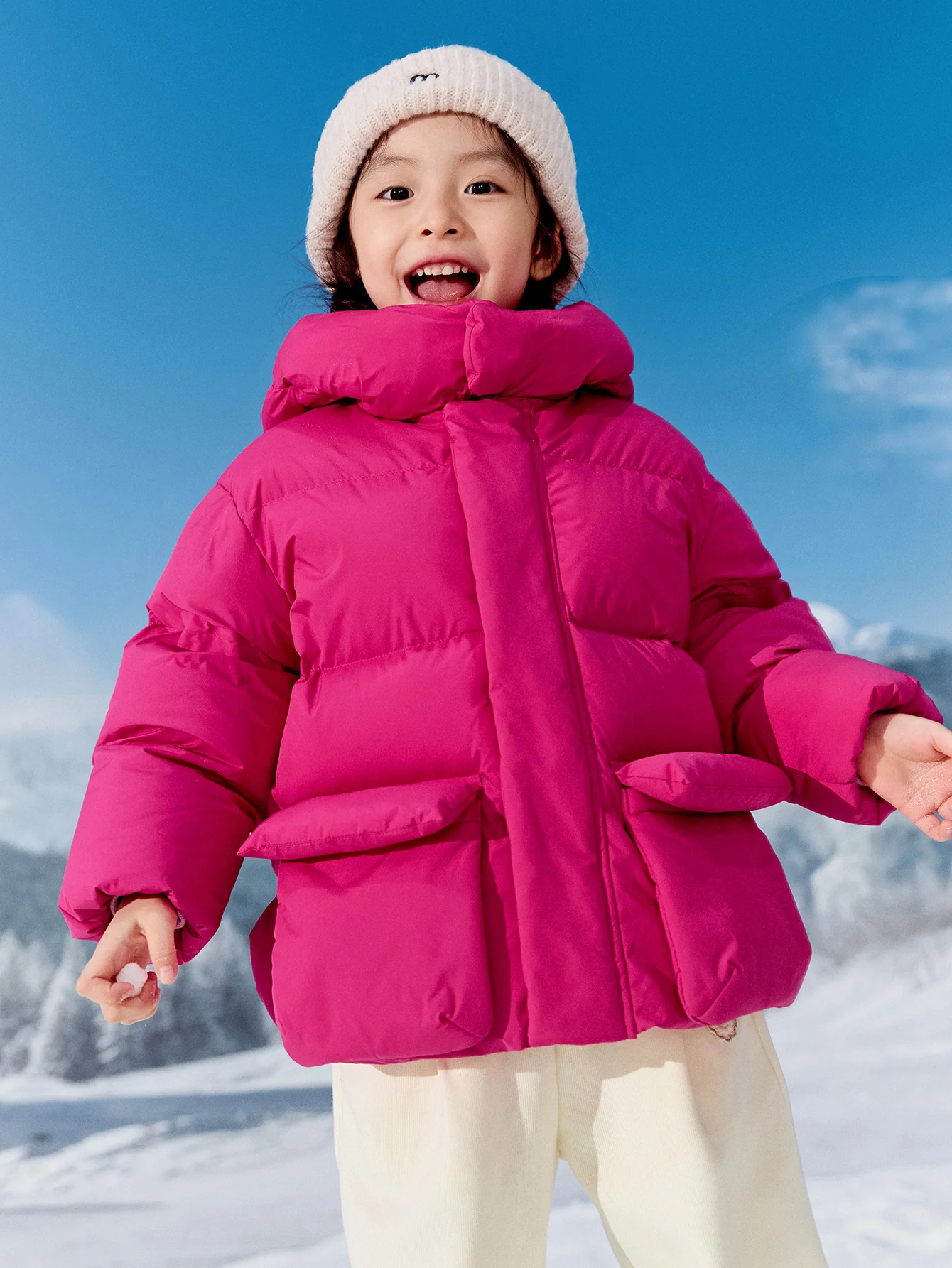 Balabala Unisex Toddler Down Jacket - Image 19