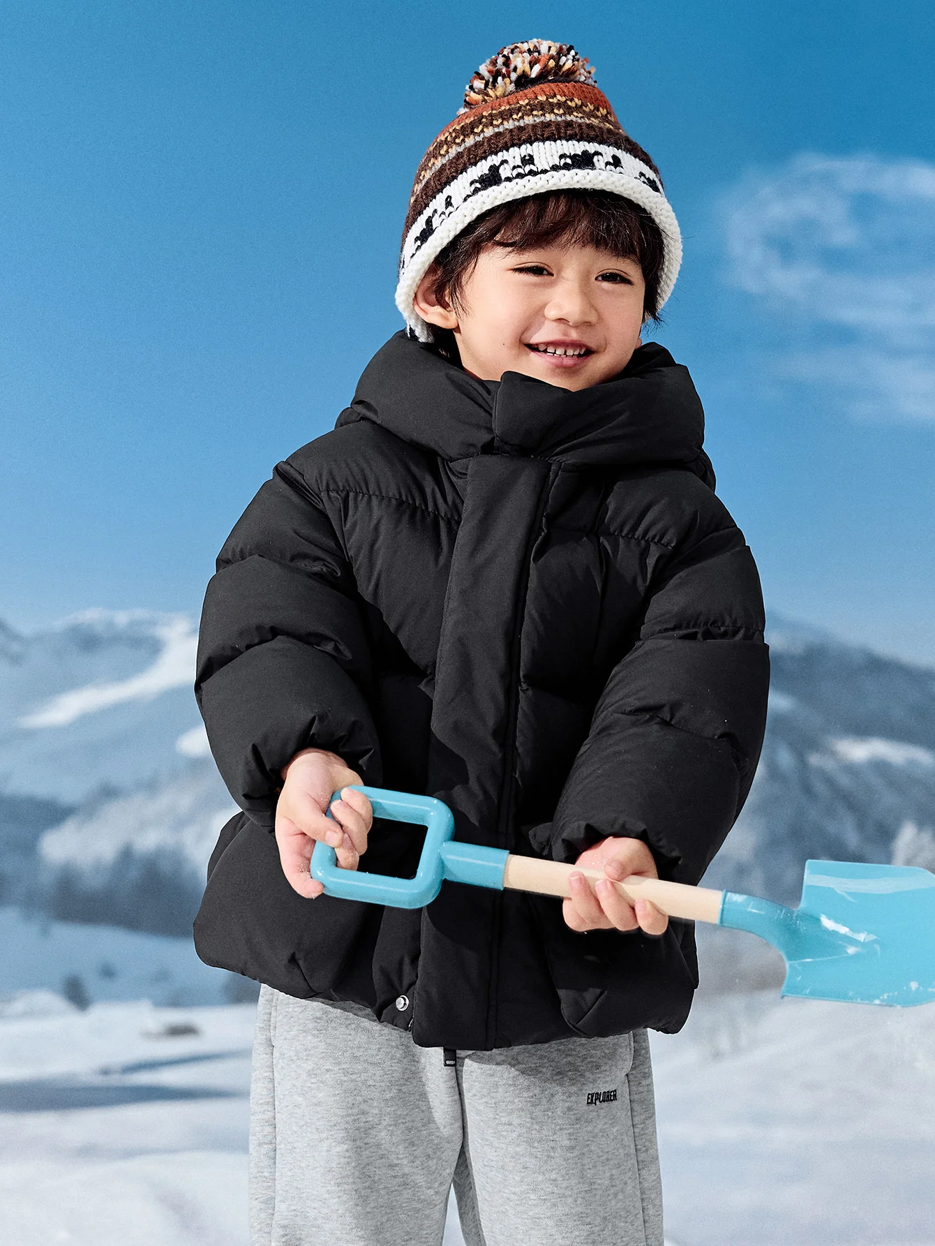 Balabala Unisex Toddler Down Jacket - Image 25