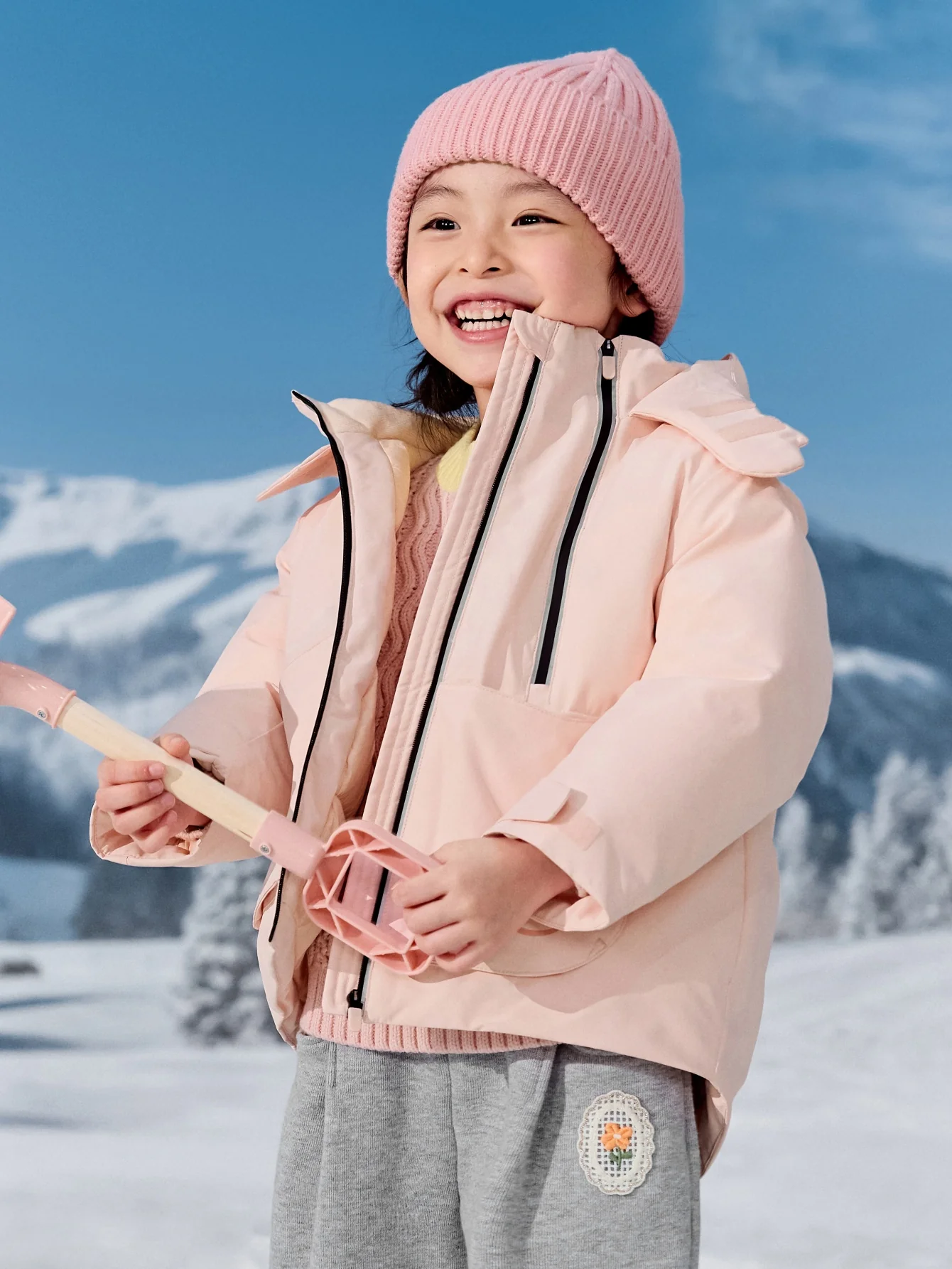 Balabala Unisex Toddler Down Jacket - Image 2