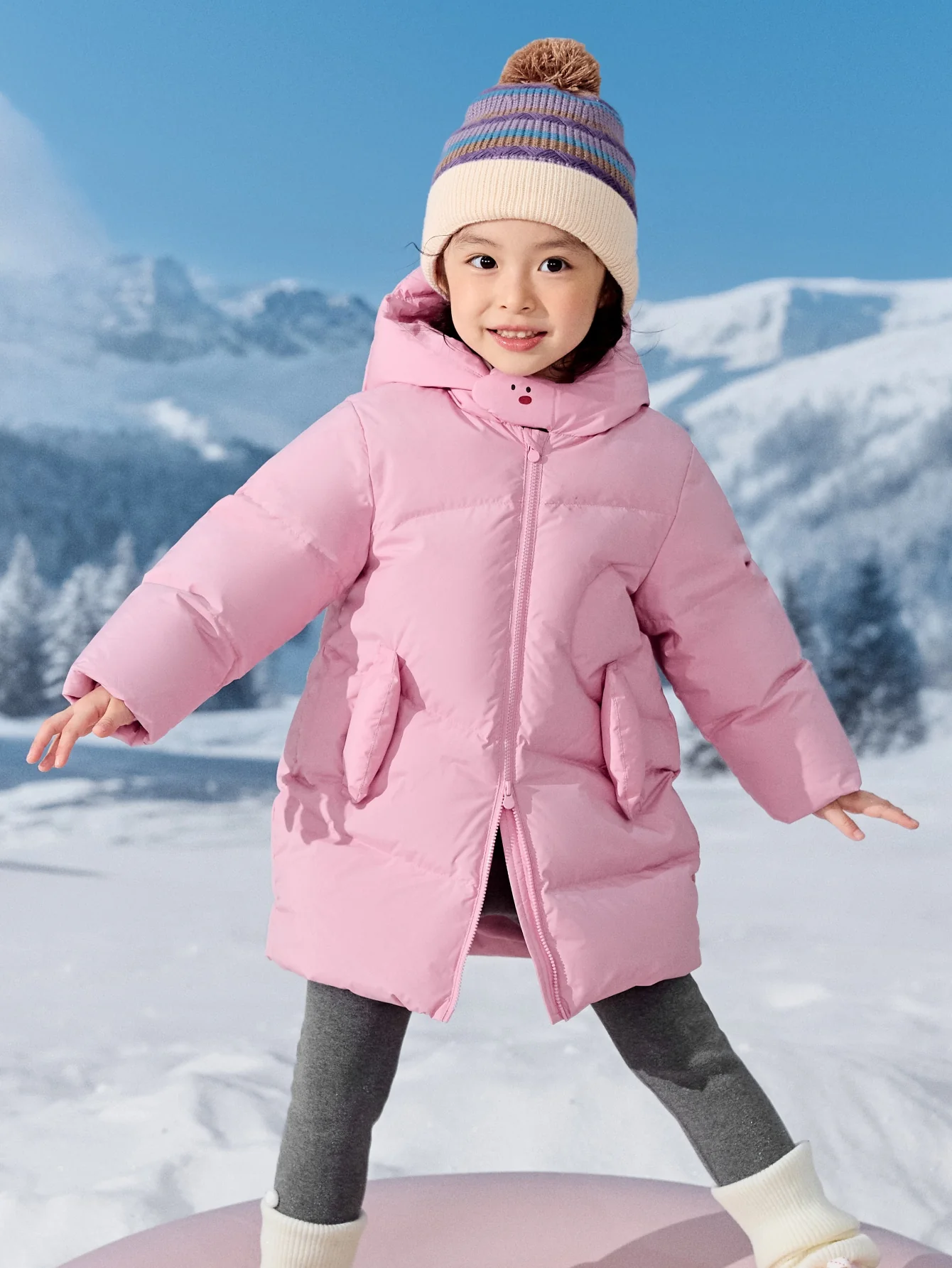Balabala Unisex Toddler Down Jacket - Image 2