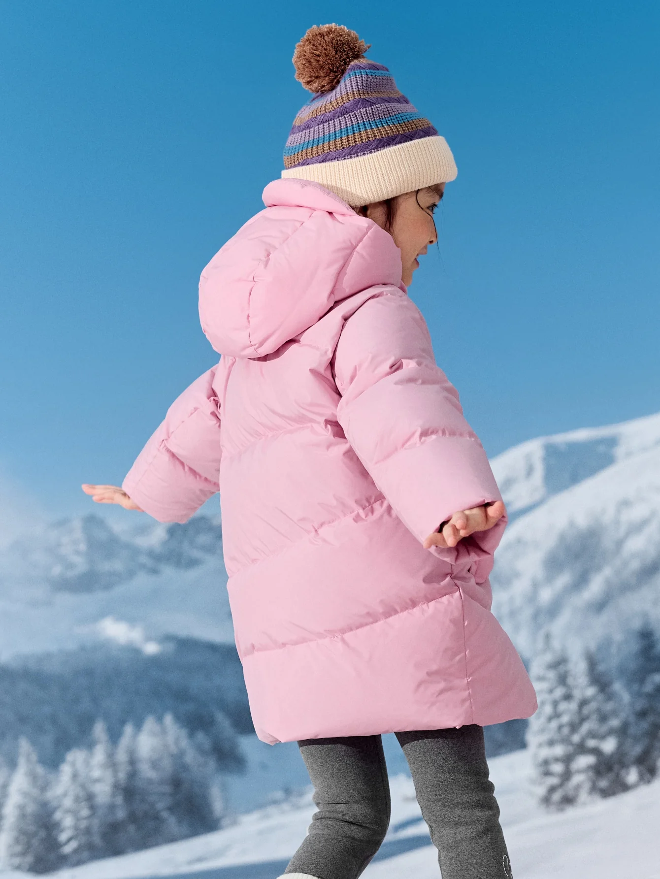 Balabala Unisex Toddler Down Jacket - Image 3