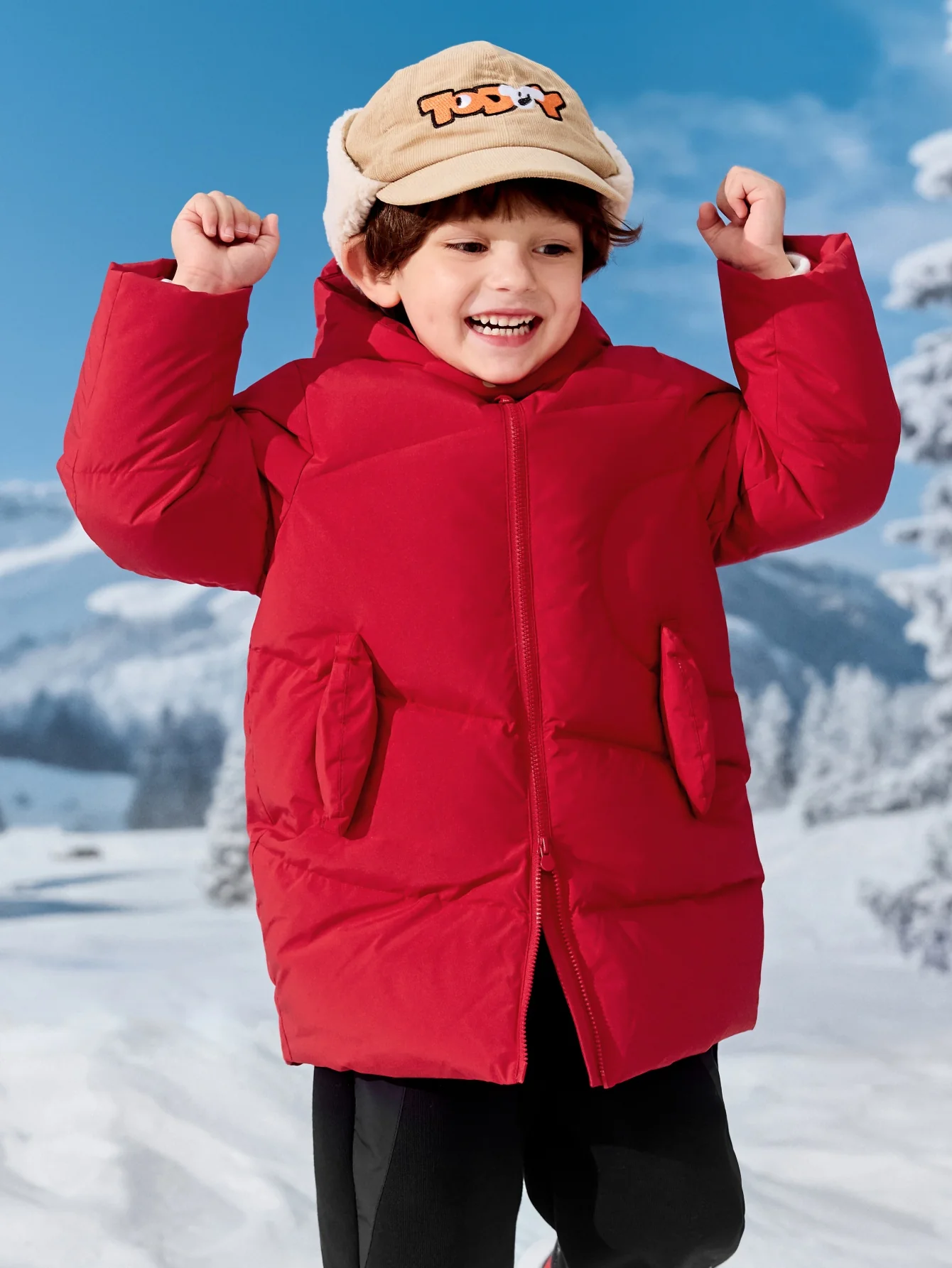 Balabala Unisex Toddler Down Jacket - Image 8