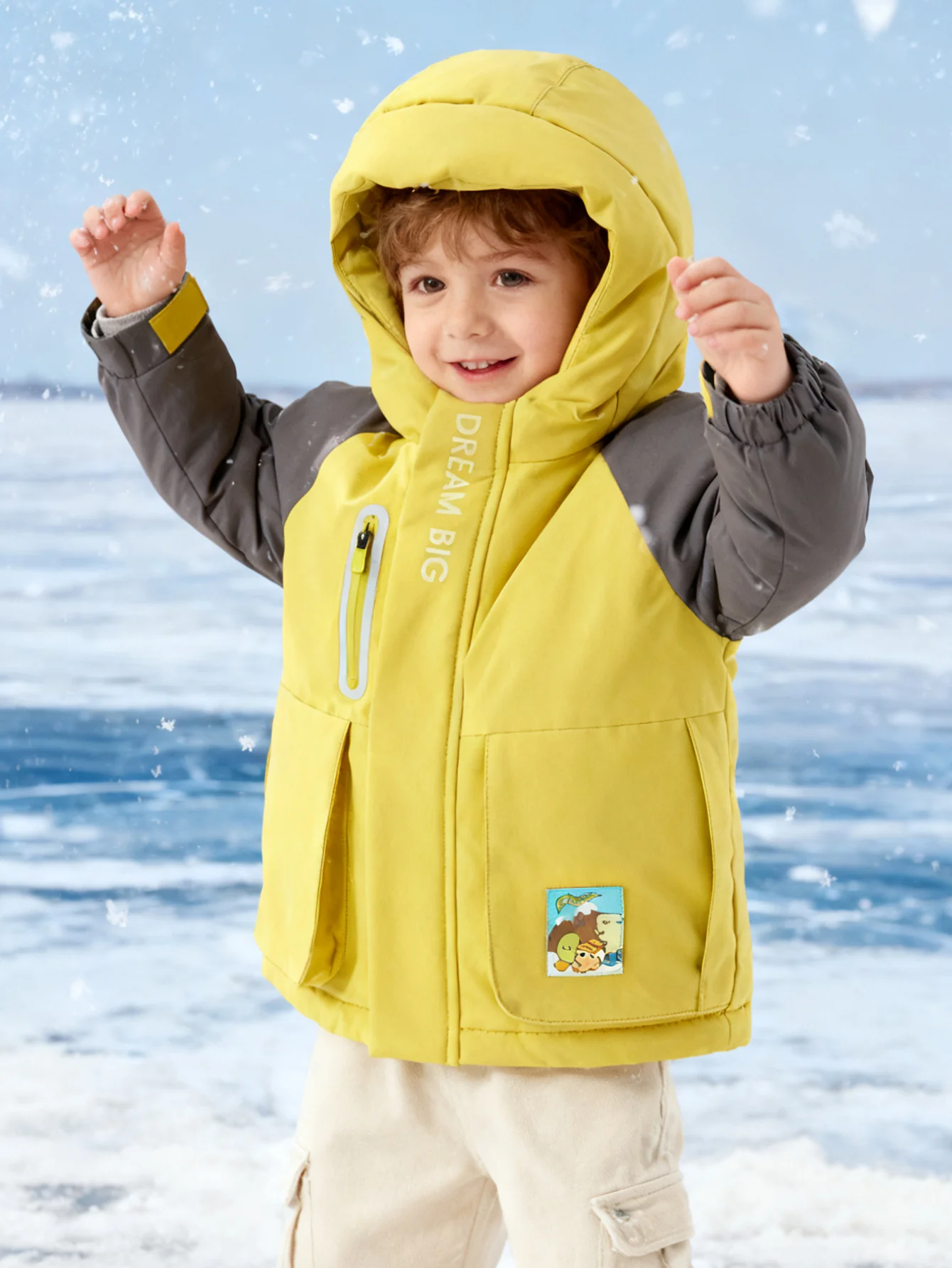 Balabala Unisex Toddler Down Jacket - Image 32
