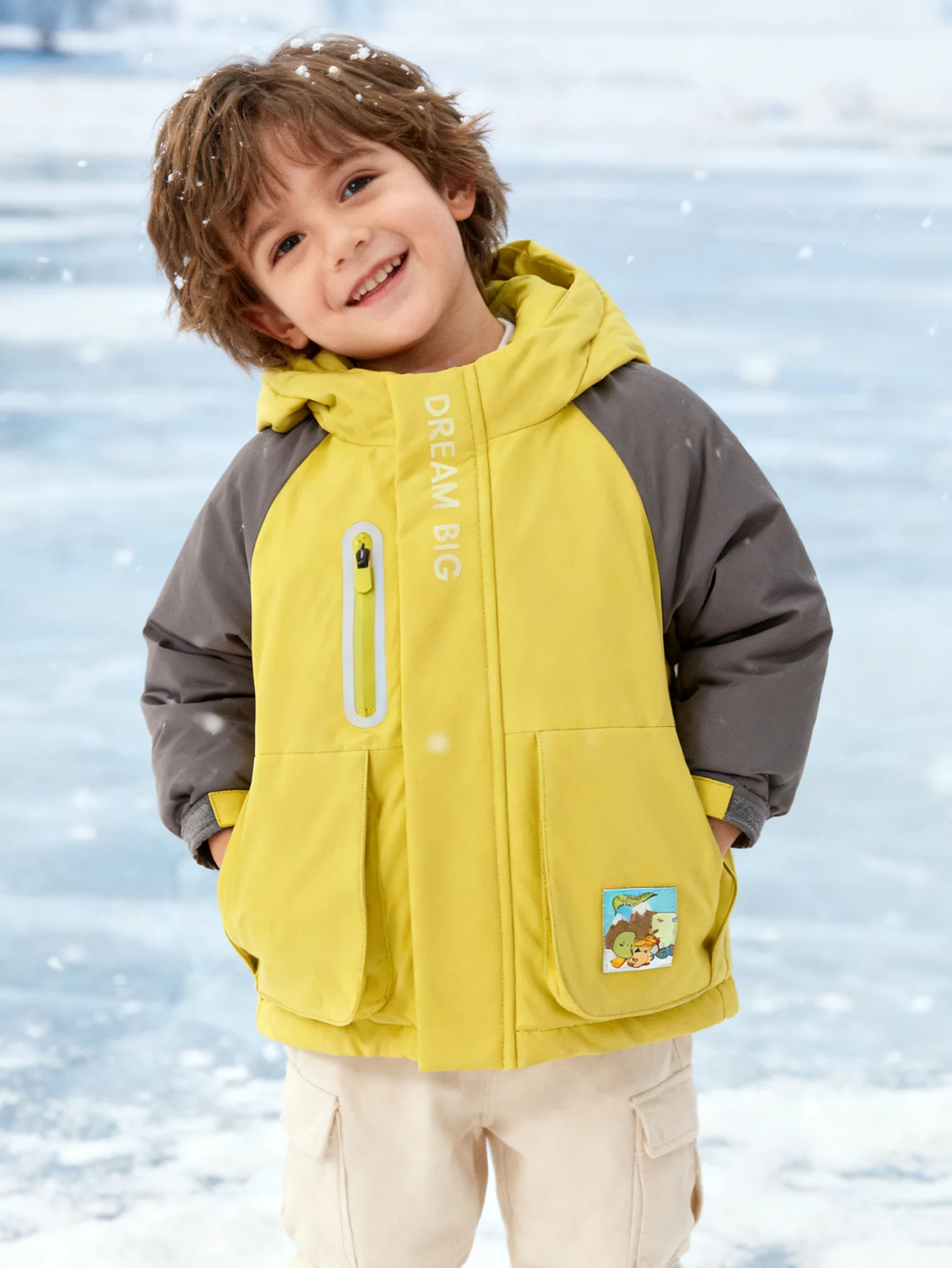Balabala Unisex Toddler Down Jacket - Image 33