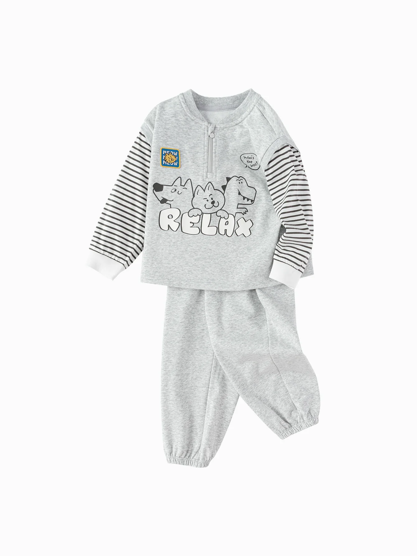 balabala unisex toddler Long Sleeve Suit - Image 13