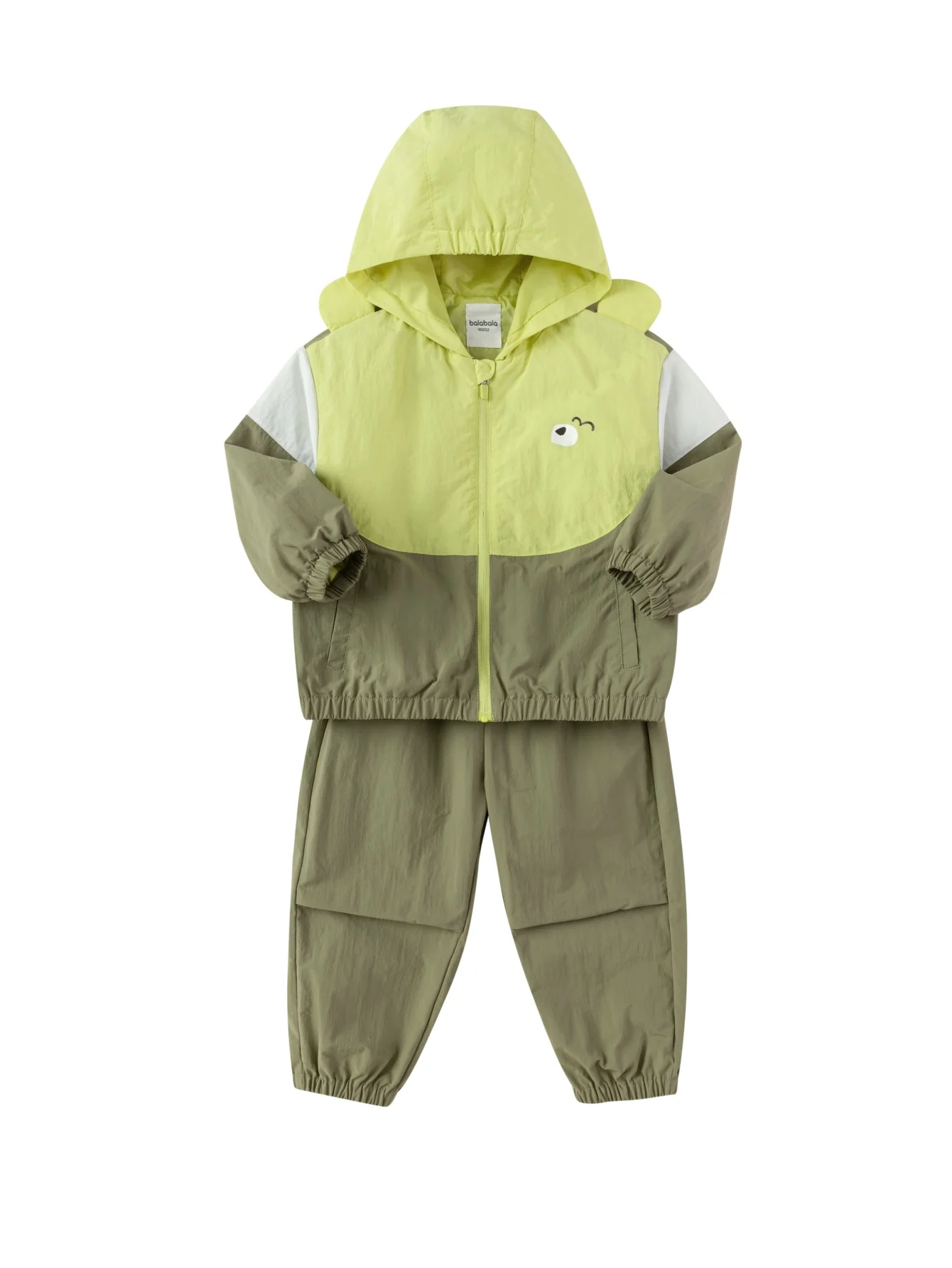 Balabala Unisex Toddler Long-sleeved Suit - Image 4
