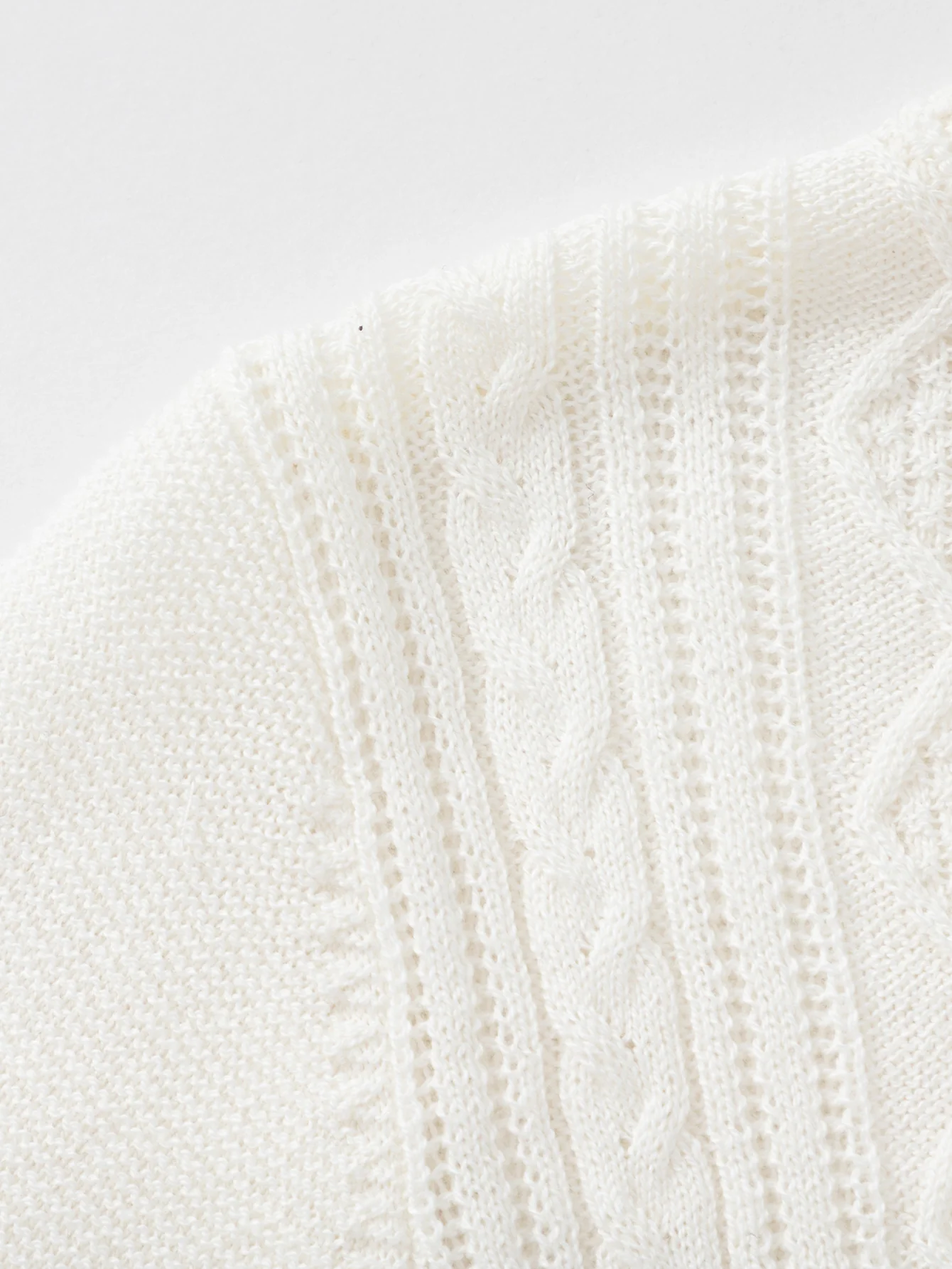 Boy Baby Clothes White Coffee Hue Small Octopus Sweater - Image 3