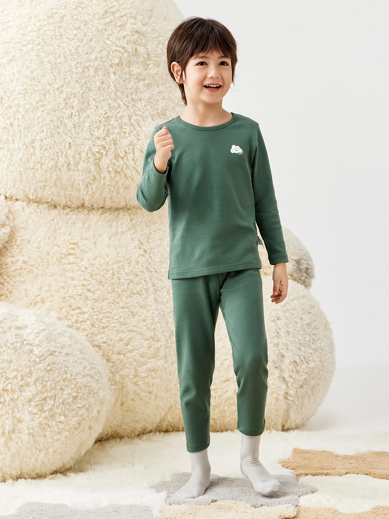 Boy Toddler And Kid Octopus Print Loung Wear - Image 7