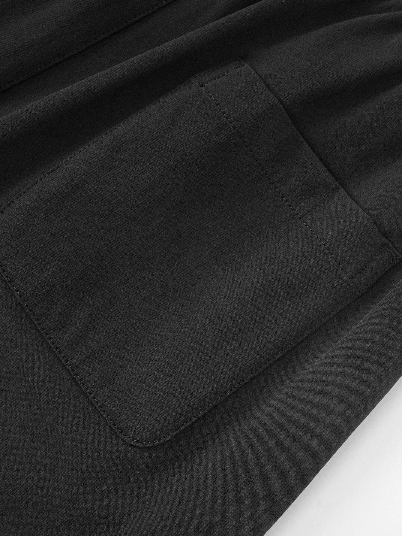 Boy Trend Scenarios Black Solid Color Trousers - Image 5