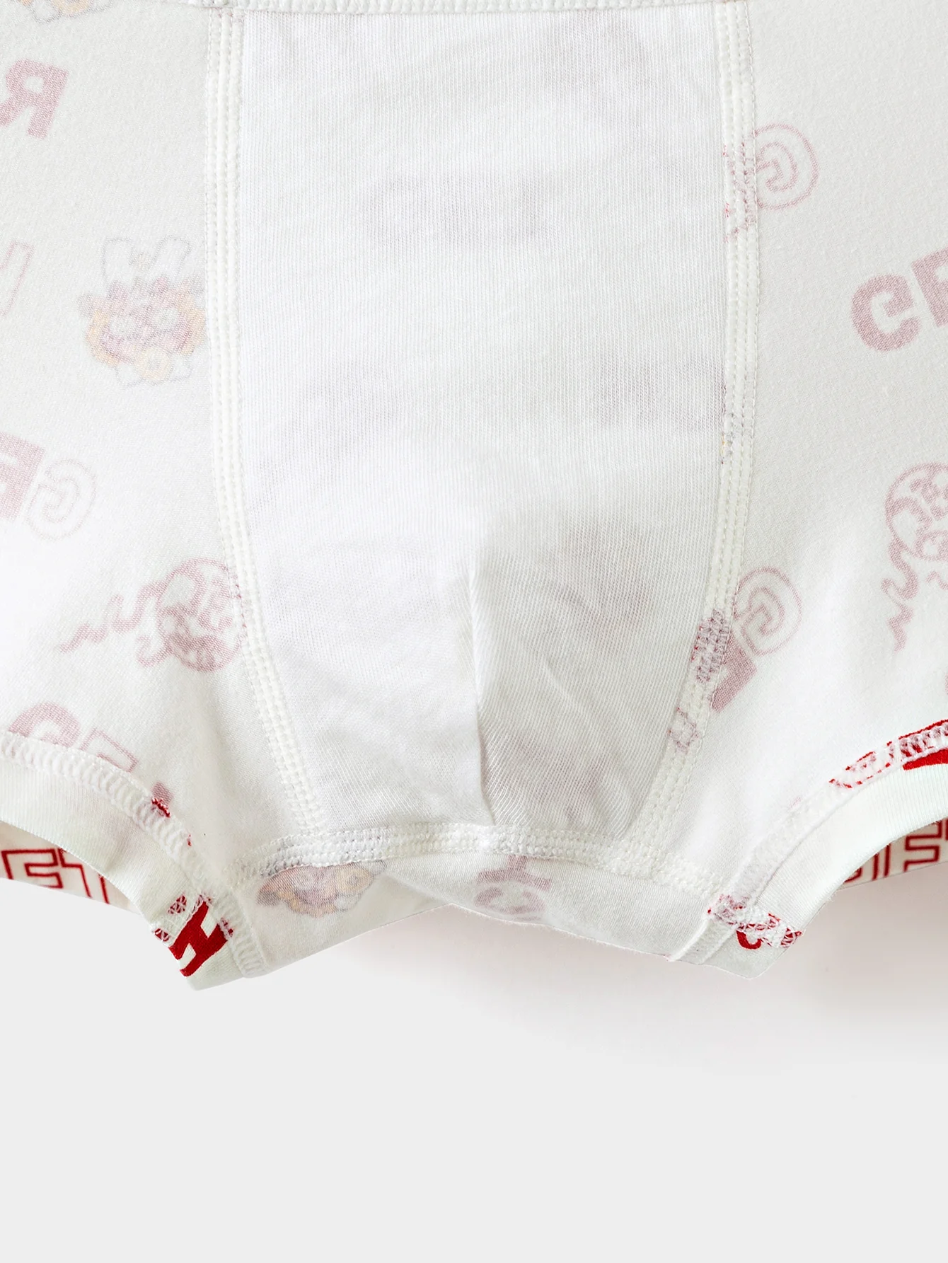 Balabala Boy Underwear Boxer Birefs Cotton Animal Year Red Shorts The Year of Snake New Year Suit - Image 6