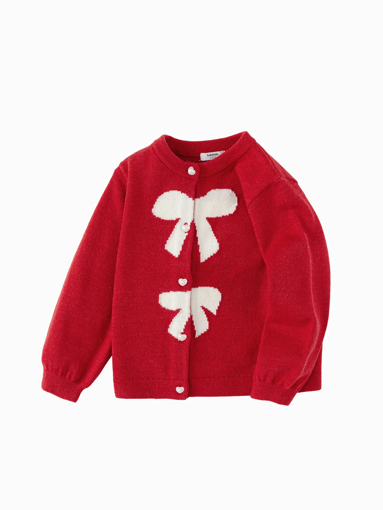 Balabala Children Sweater Girl Sweater 2025 Winter Baby Knit Cardigan Fashion - Image 11