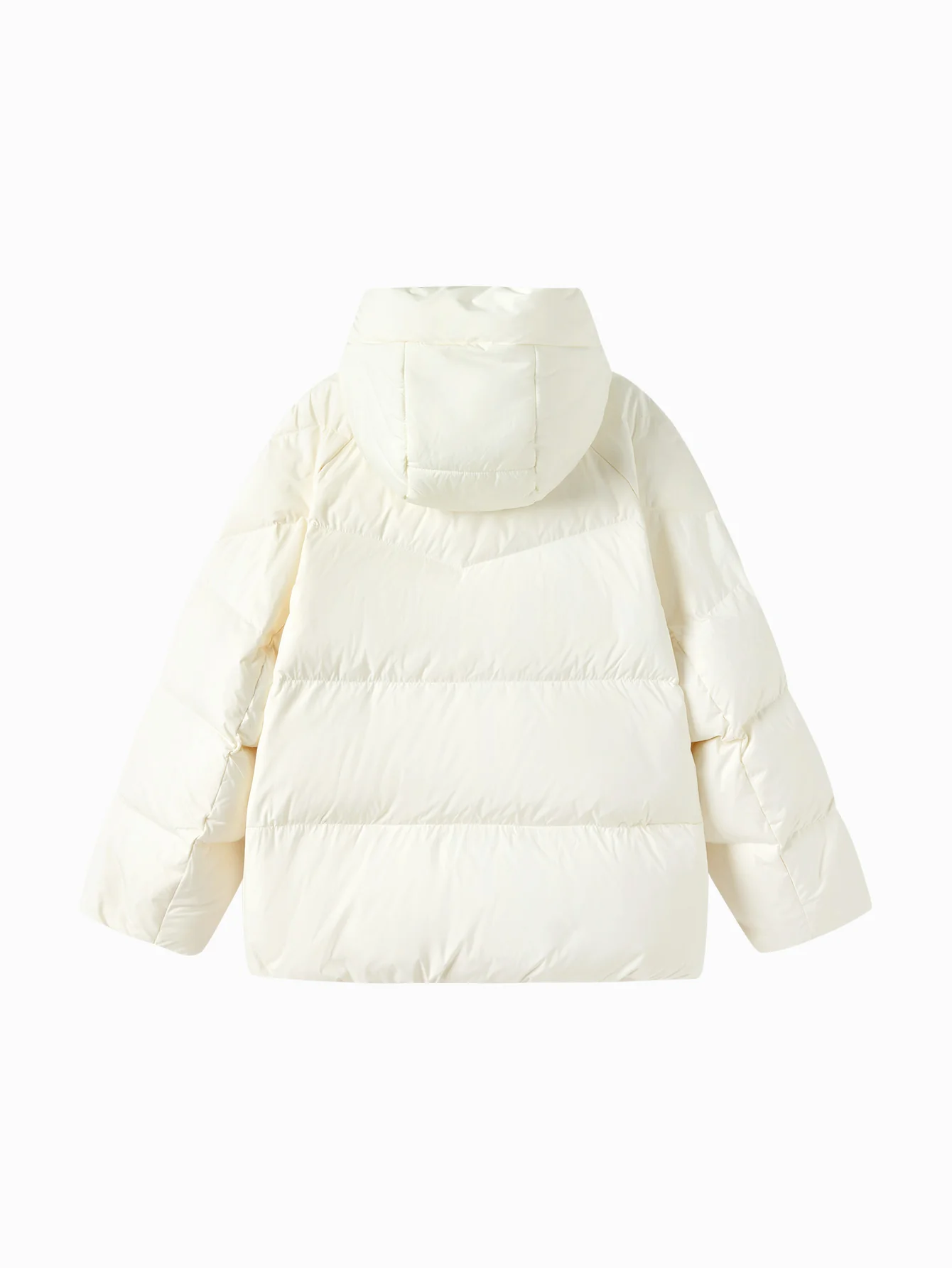 Girl Toddler And Kid Hooded 3D Pocket Down Jacket - Image 5