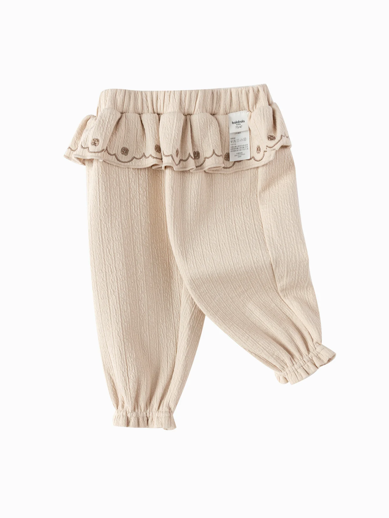 2025 Spring New Arrival Girls' Baby Knitted Long Pants - Image 4