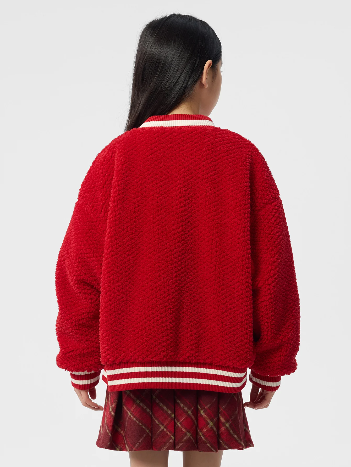 [ IP-Harry Potter ] Sweater New Girl diamond pattern Jacket - Image 3