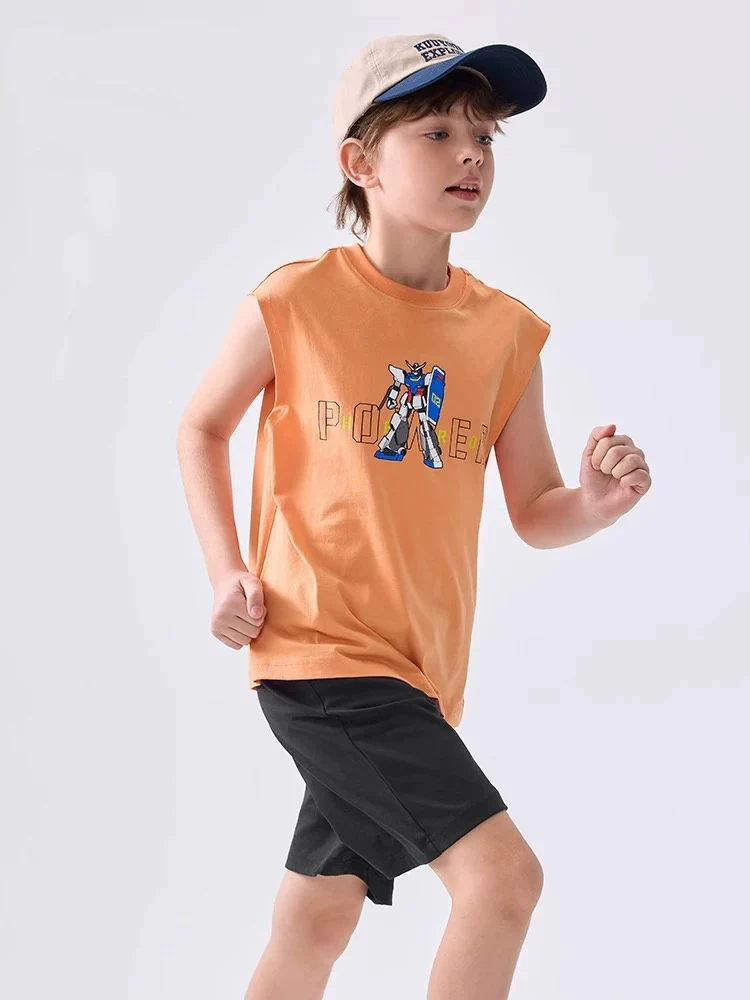 Kids Boy Knit Short Sleeve Suit - Image 15