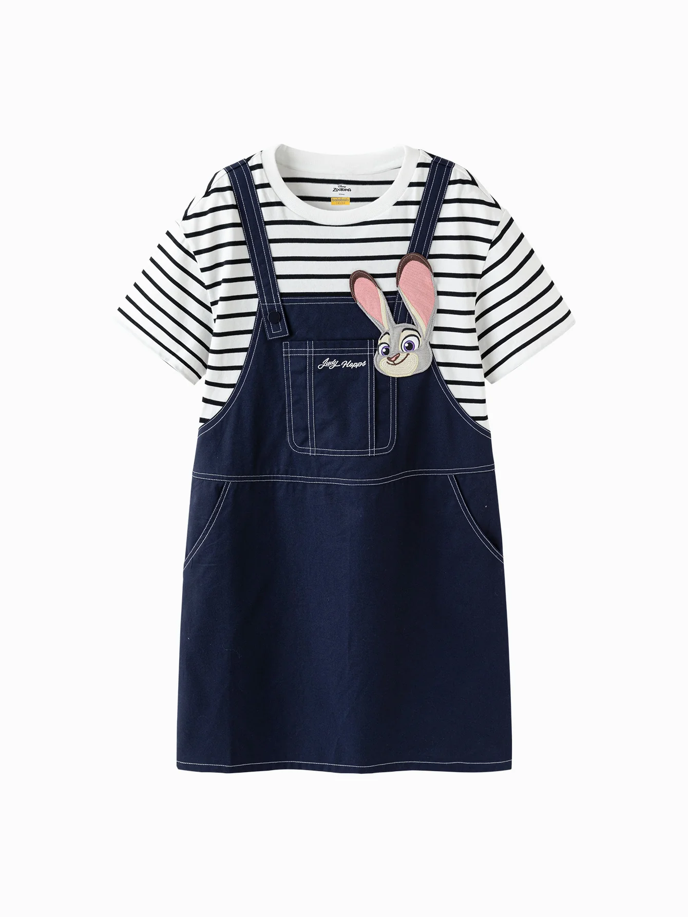 [ IP-Disney ] Balabala Zootopia Officer Judy Kids Girl Dress - Image 10