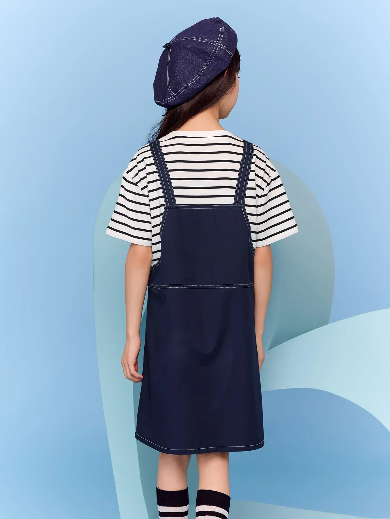 [ IP-Disney ] Balabala Zootopia Officer Judy Kids Girl Dress - Image 3